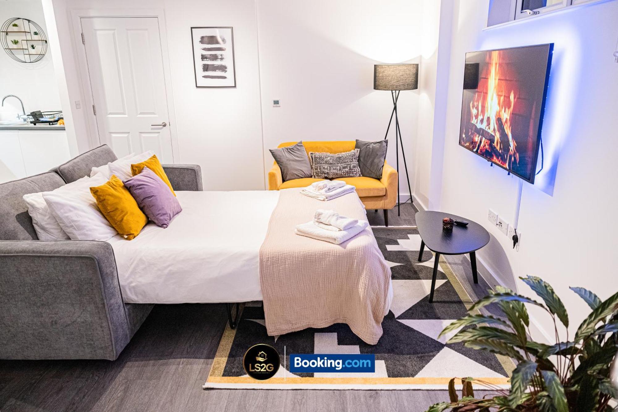 Cosy 1 Bedroom By Ls2g Short Lets & Serviced Greater With Free Wifi London