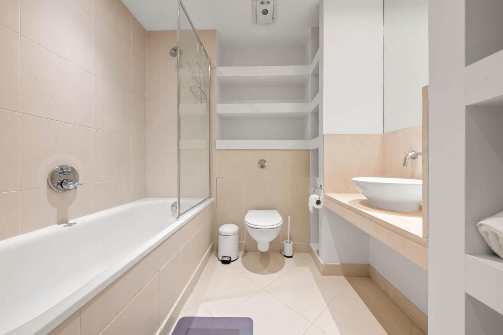 Apartment Londwell, Canary Wharf River Thames Balcony *