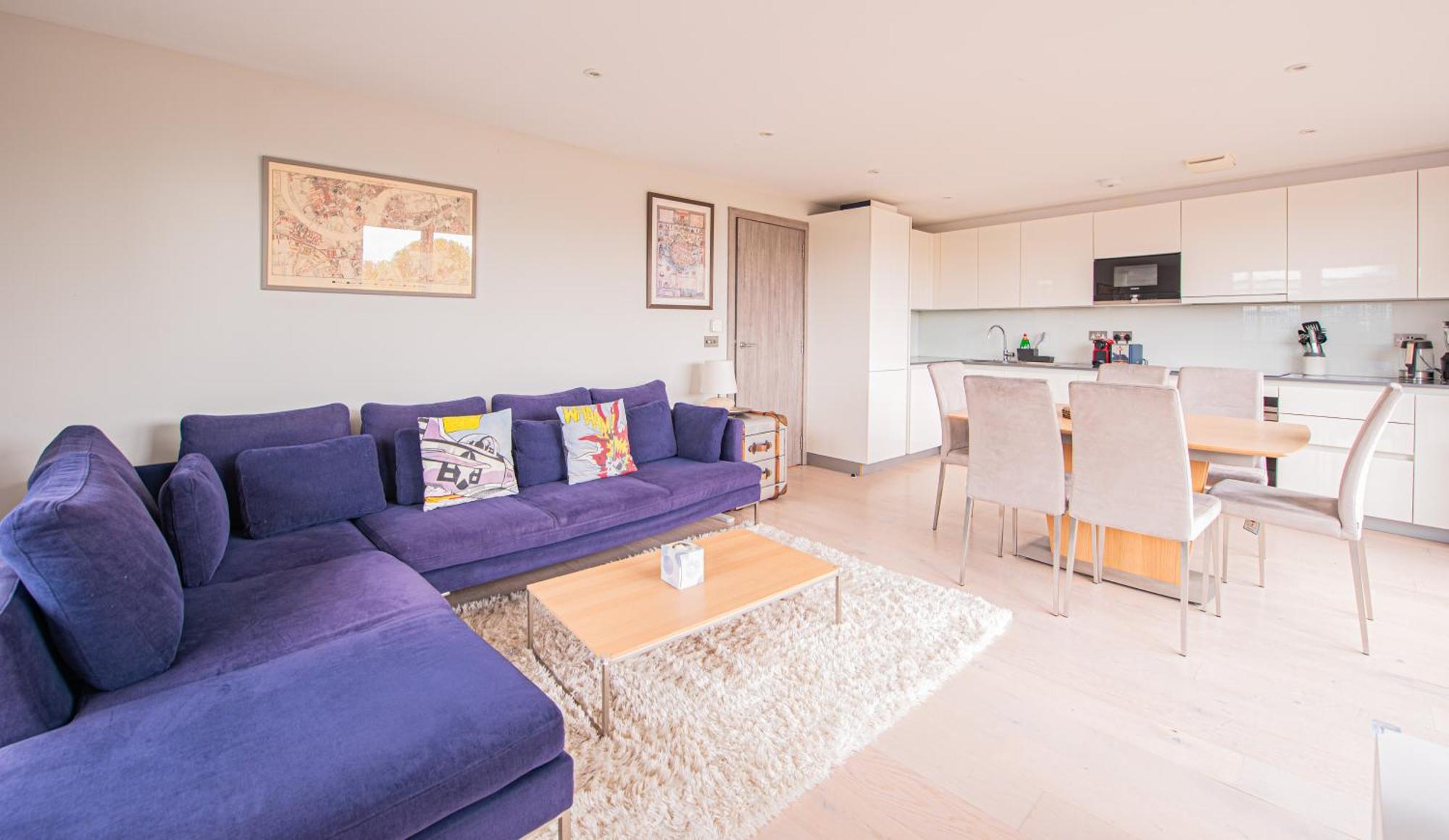 Modern 2 Bed Flat In Battersea Close To Transport Leilighet *