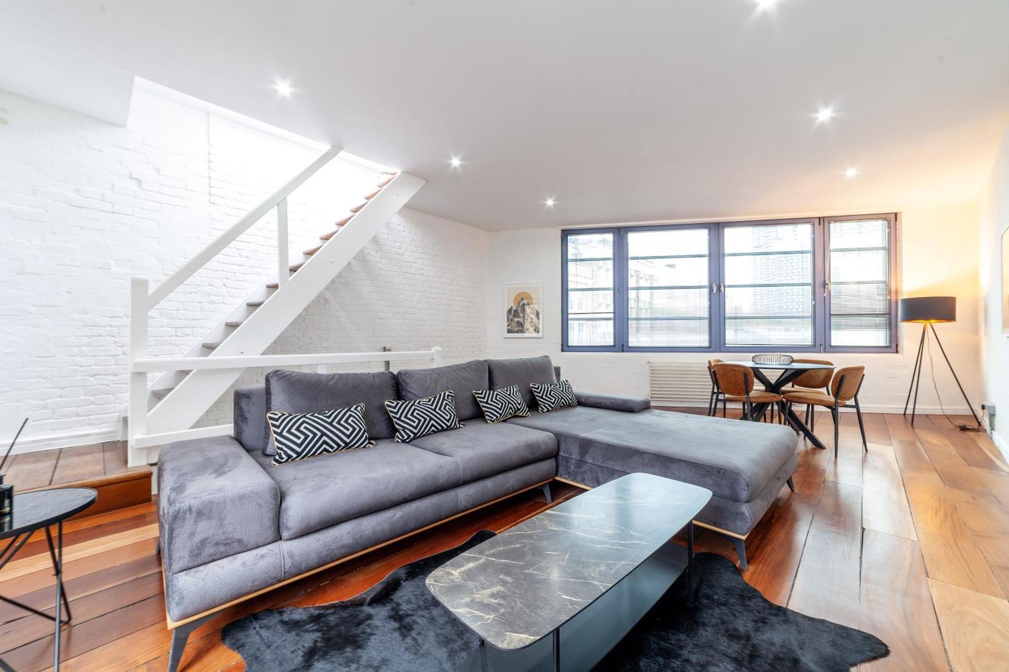 Penthouse 2br Duplex With Roof Terrace In Shoreditch London