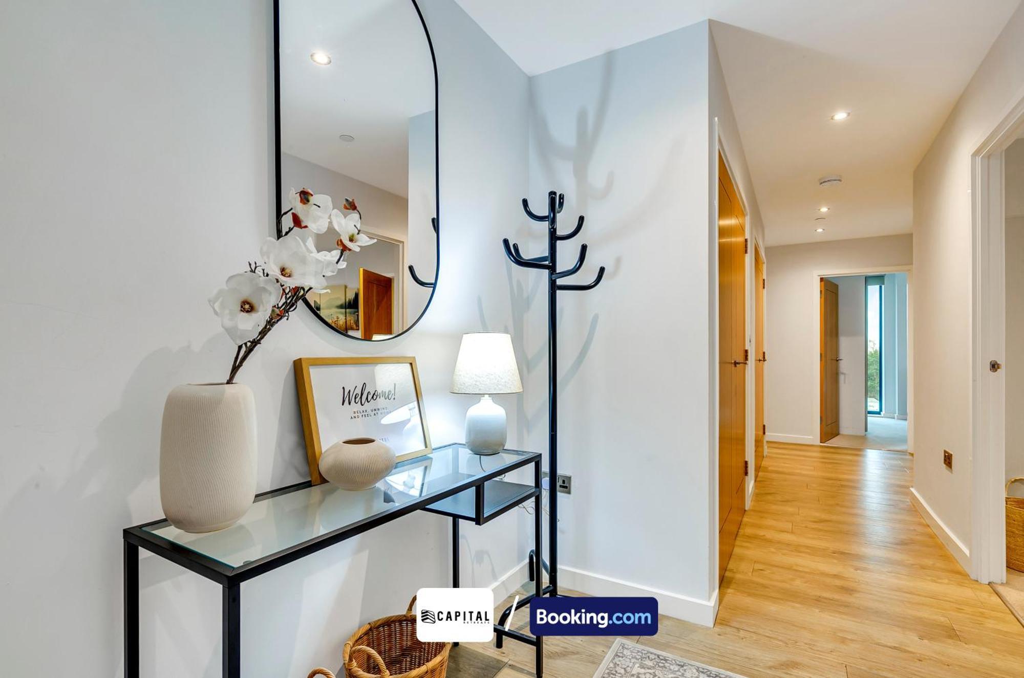 Apartment Cozy In Camden Town By Capital Retreats Short Lets & Serviced With Balcony, Free Wifi