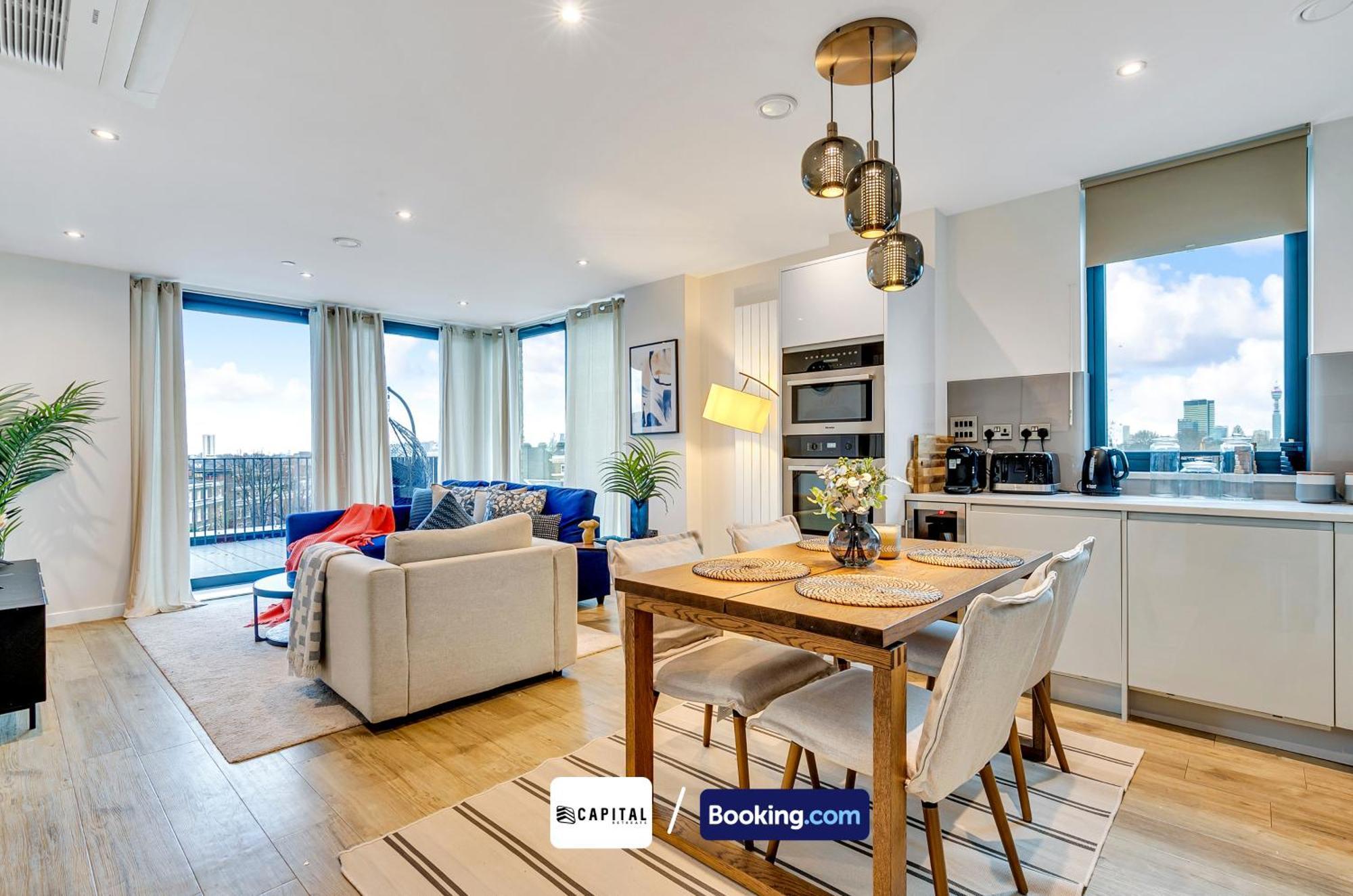 Cozy In Camden Town By Capital Retreats Short Lets & Serviced With Balcony, Free Wifi * London