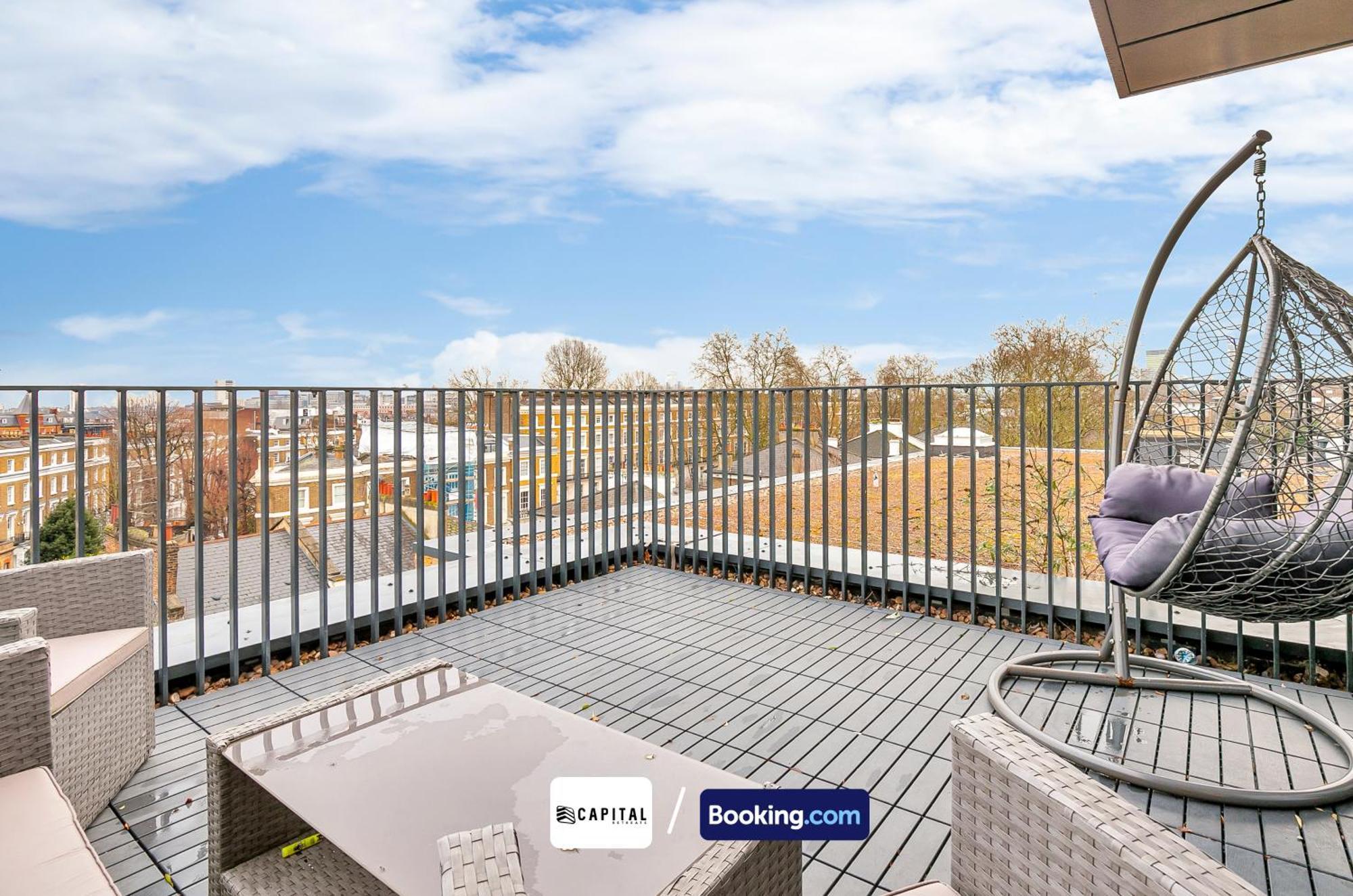 Cozy In Camden Town By Capital Retreats Short Lets & Serviced With Balcony, Free Wifi Apartment *