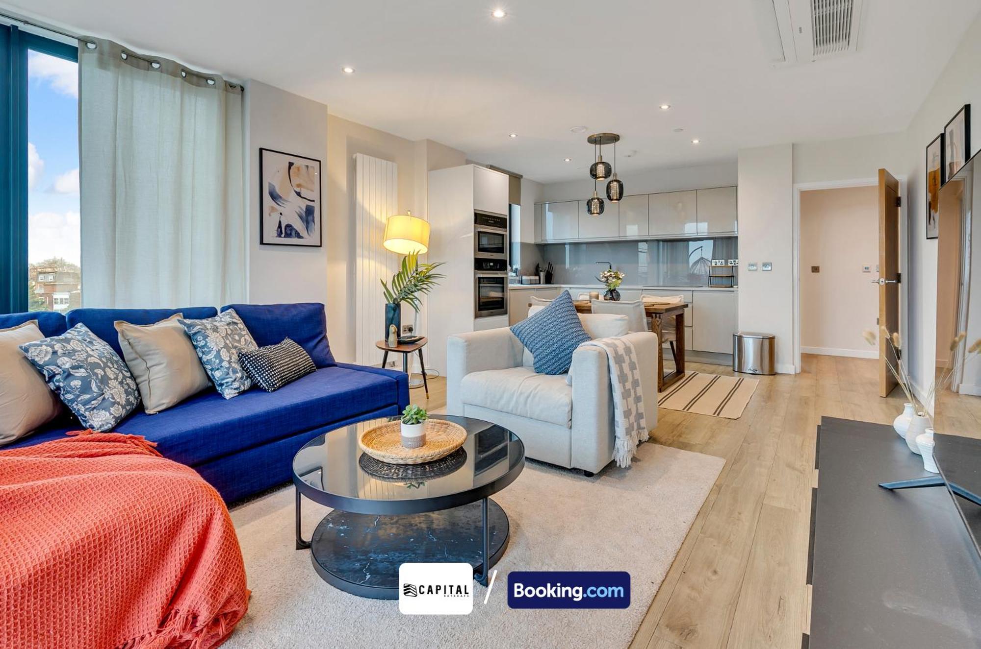 Apartment Cozy In Camden Town By Capital Retreats Short Lets & Serviced With Balcony, Free Wifi London