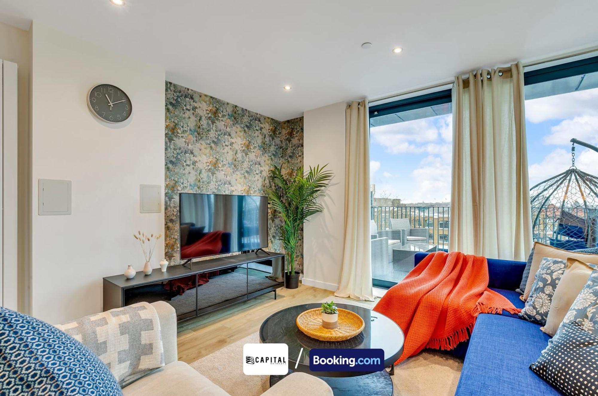 Cozy In Camden Town By Capital Retreats Short Lets & Serviced With Balcony, Free Wifi Apartment London