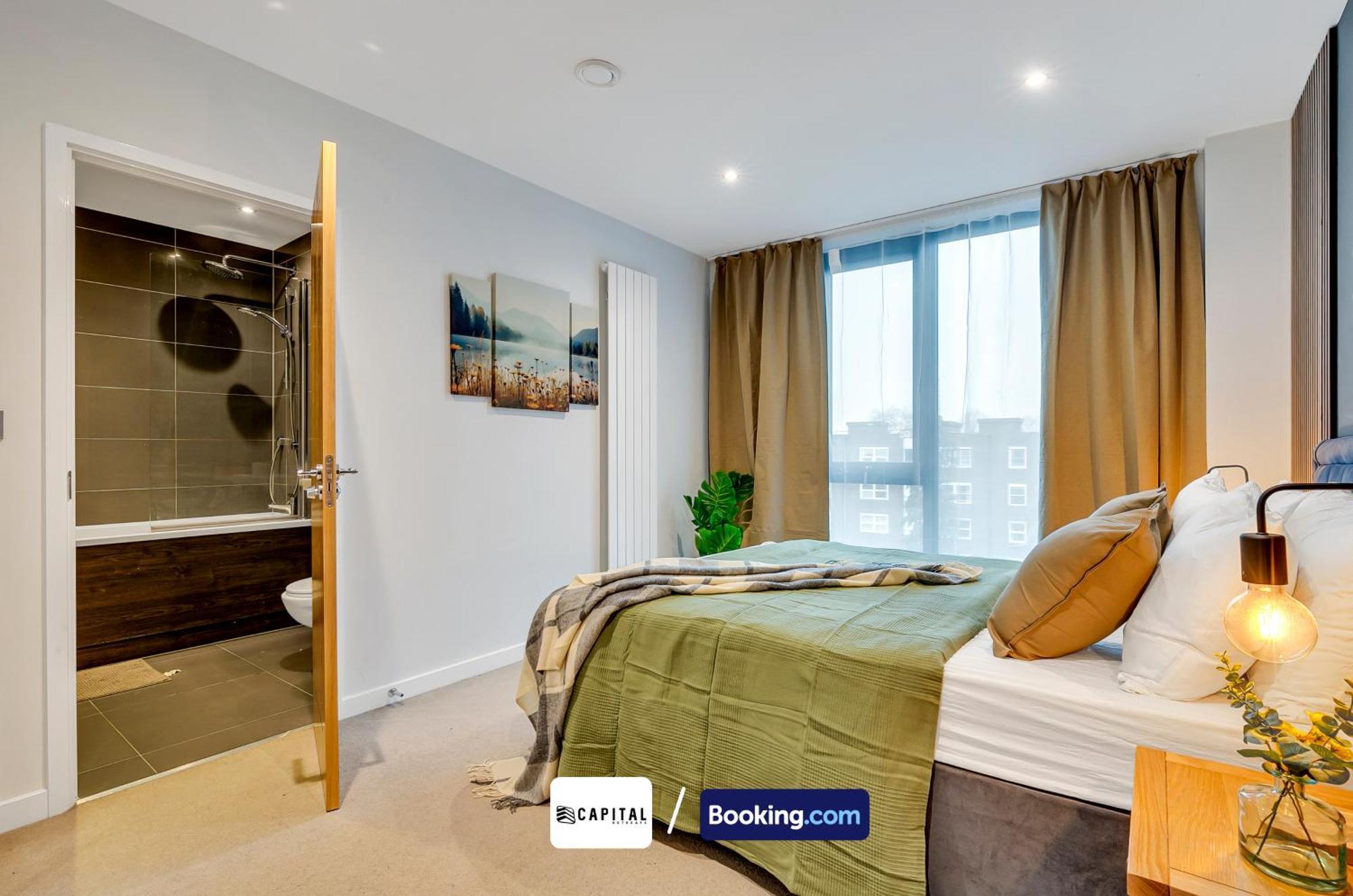 Apartment Cozy In Camden Town By Capital Retreats Short Lets & Serviced With Balcony, Free Wifi