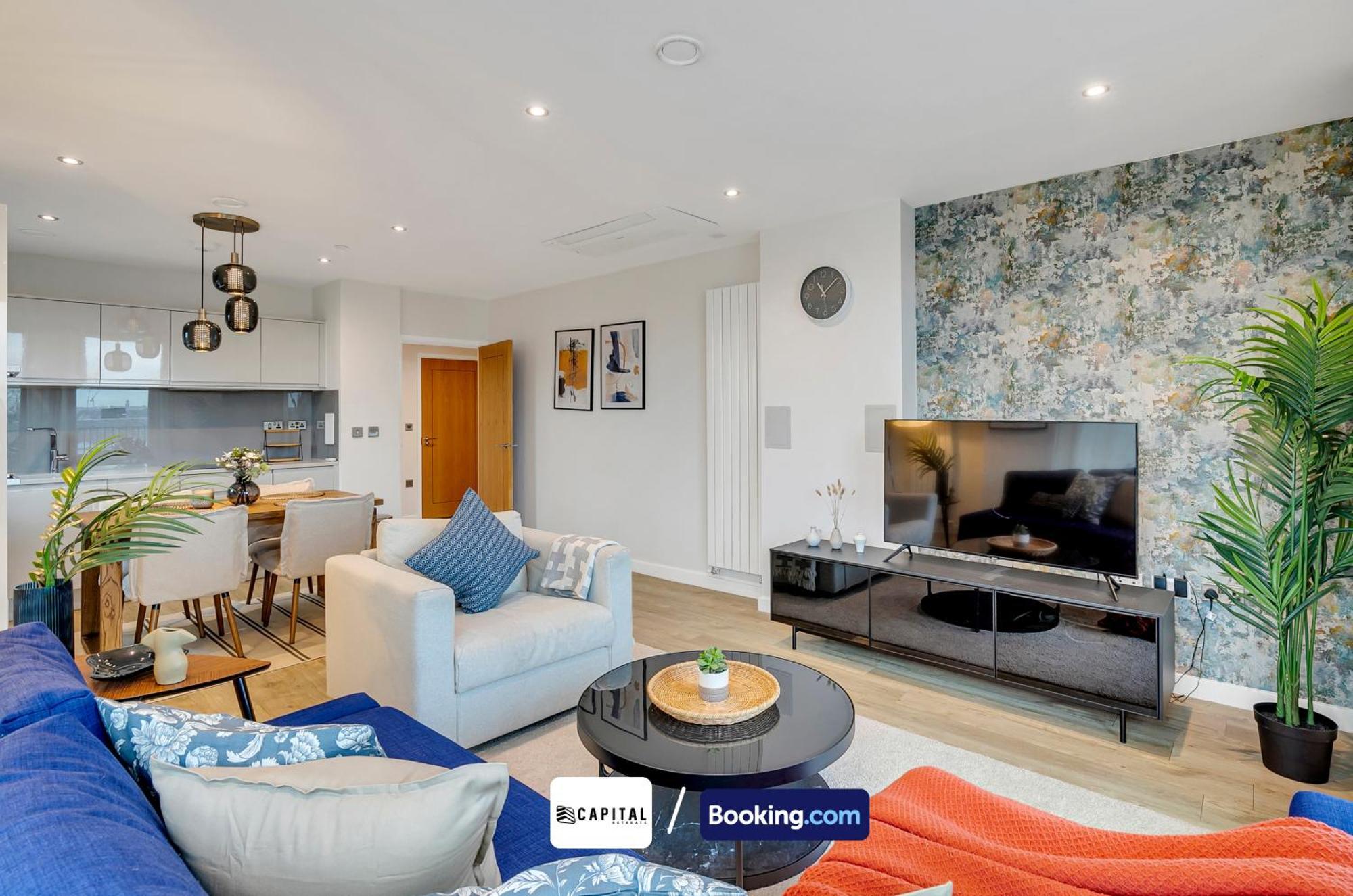 Cozy In Camden Town By Capital Retreats Short Lets & Serviced With Balcony, Free Wifi London