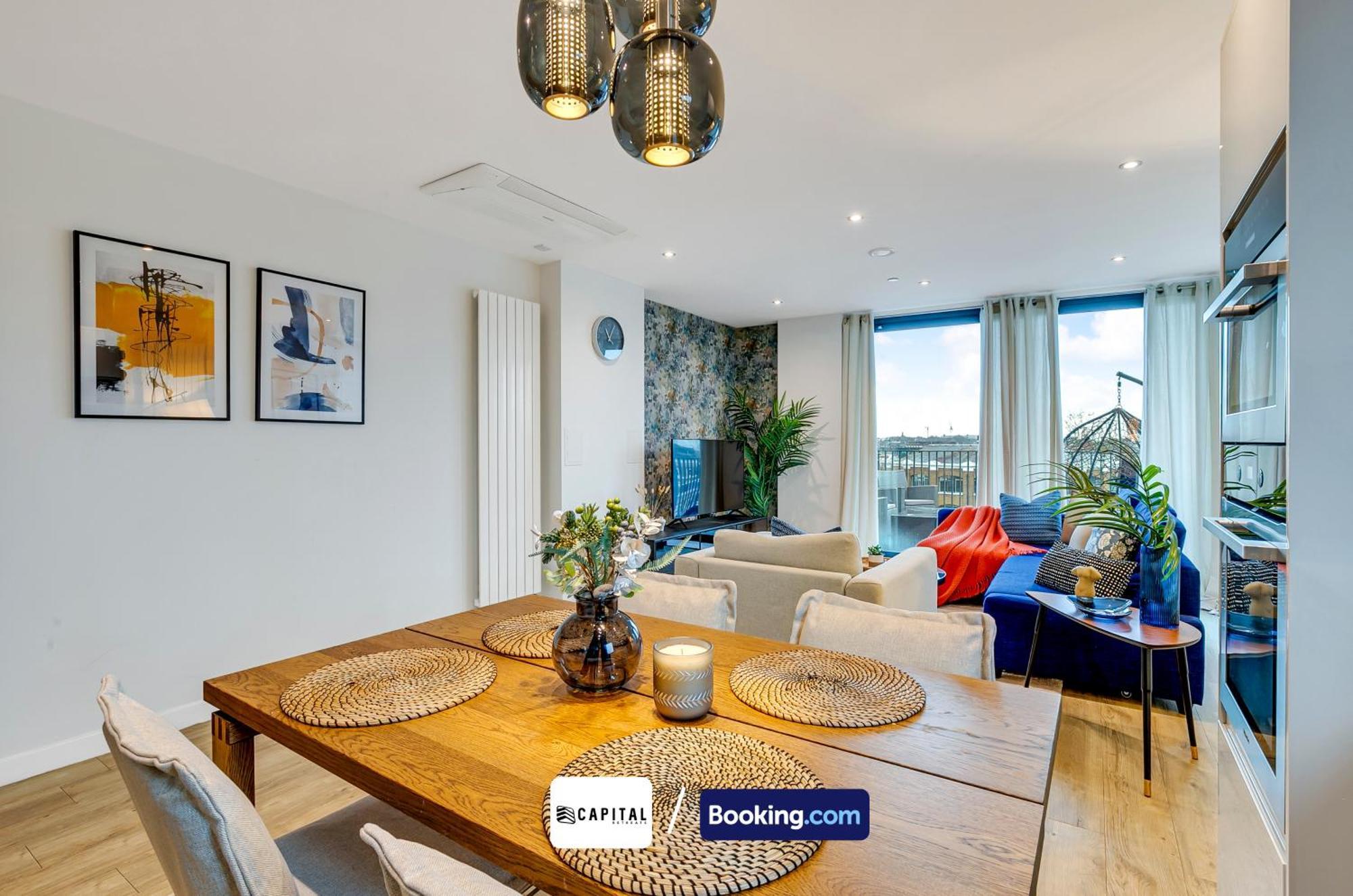 Cozy In Camden Town By Capital Retreats Short Lets & Serviced With Balcony, Free Wifi