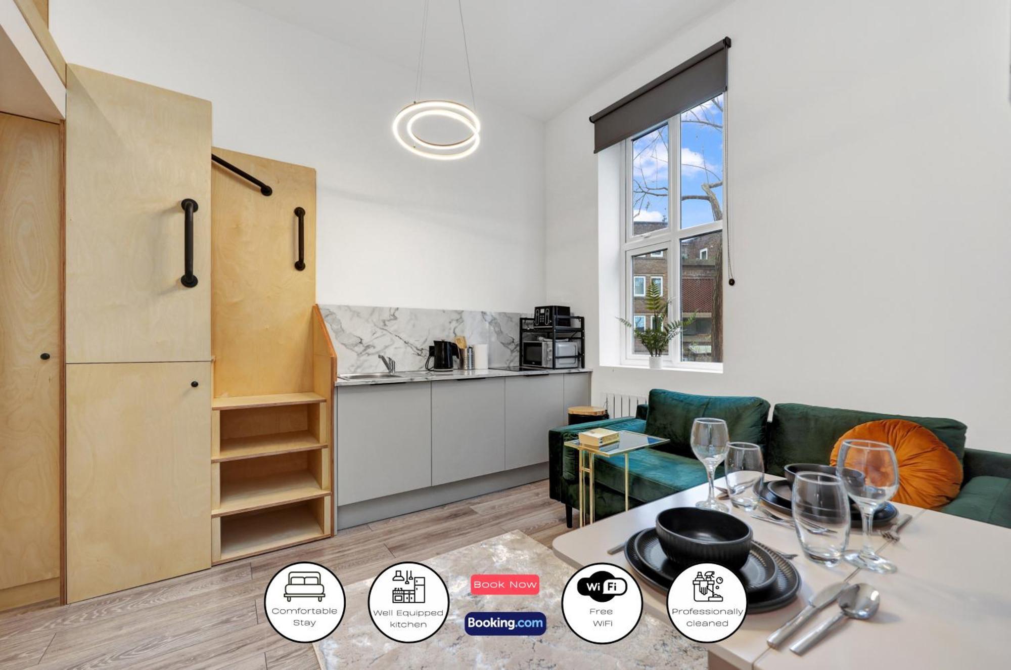 Hilldrop Short Term & Flexible Renting Islington With Free Wifi, Parking & Garden * Londen