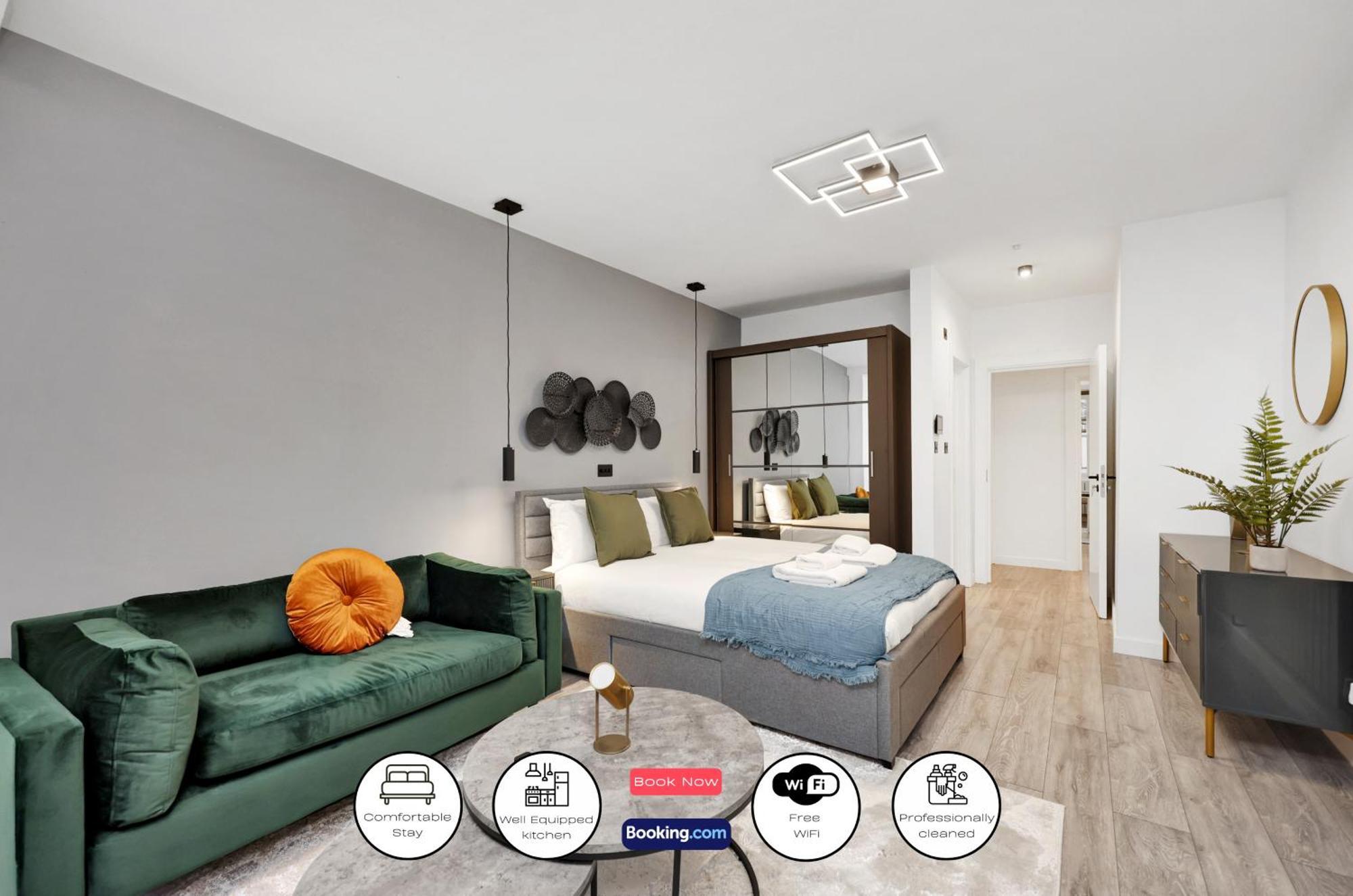 Hilldrop Short Term & Flexible Renting Islington With Free Wifi, Parking & Garden Appartement *