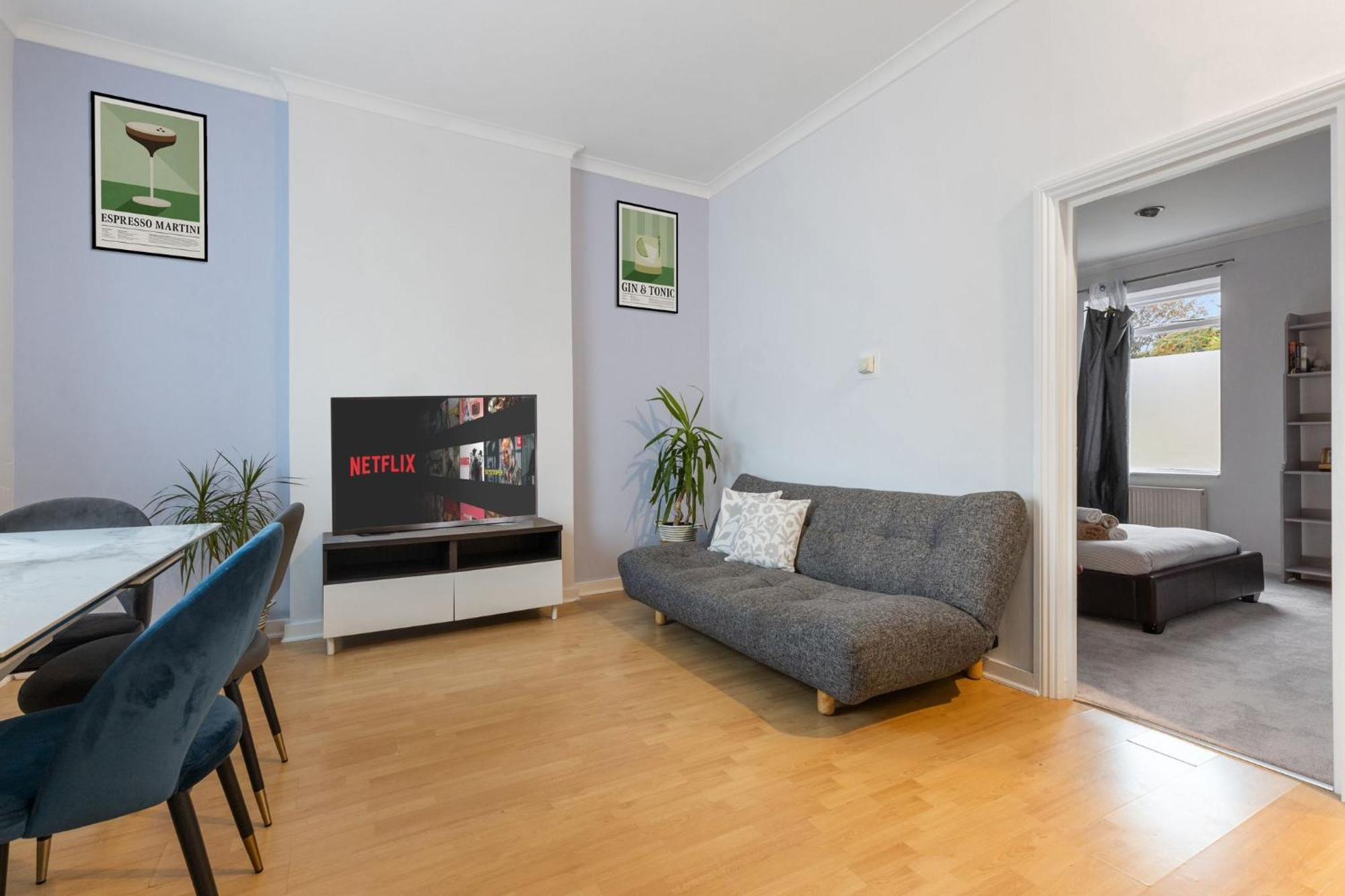 Cosy 1-bed Flat For 4 Ppl W Parking Apartment *