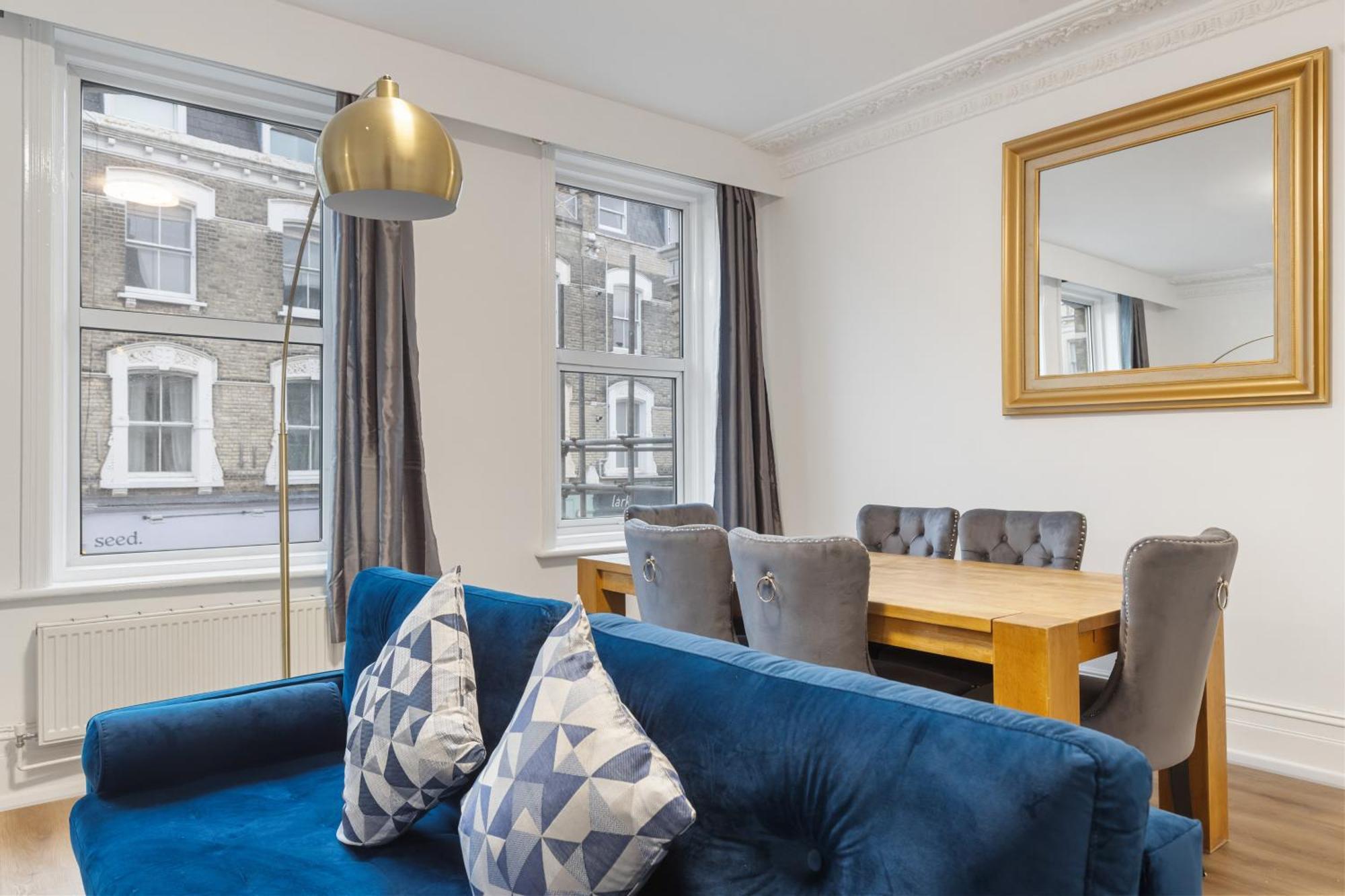 Apartment Modern 5-bedroom Fulham Flat - Sleeps 12