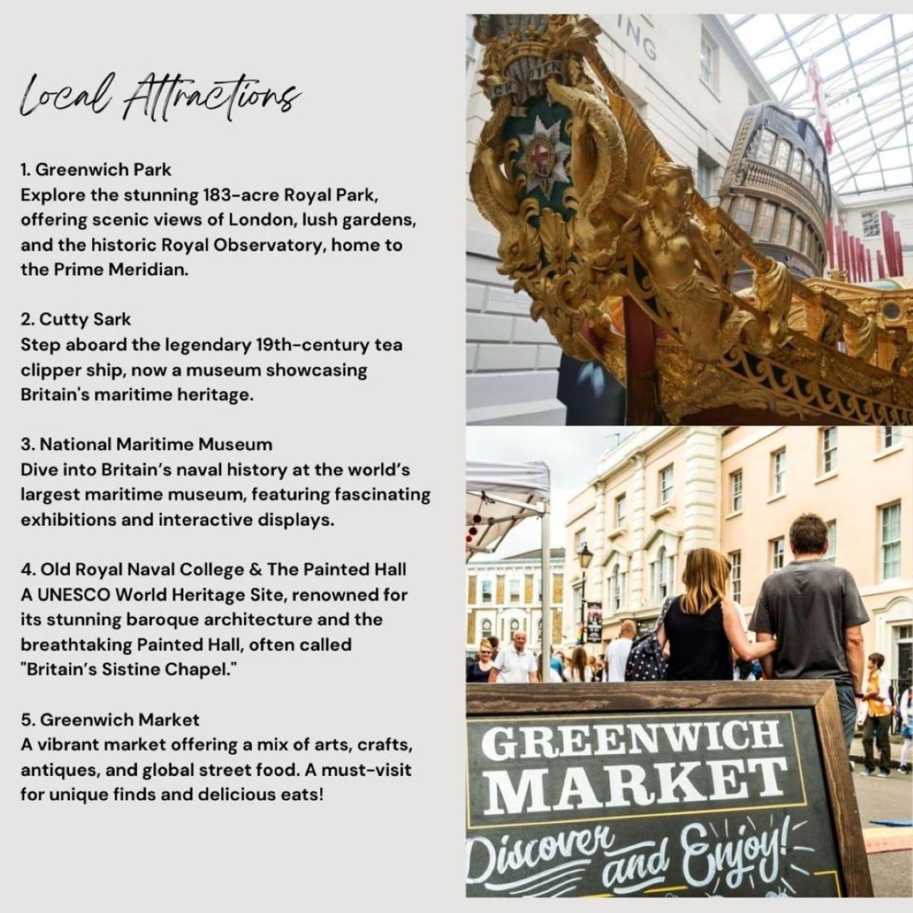 Appartement Stylish 1br In Greenwich By River Thames With Garden Londen