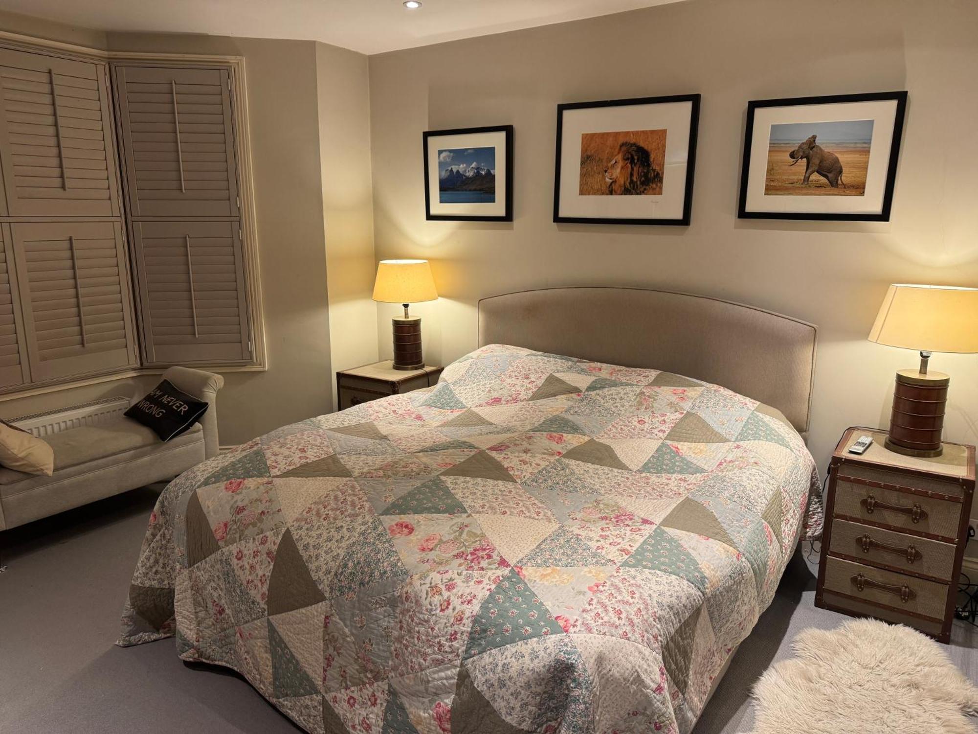 Spacious Flat With South Facing Garden Apartment *