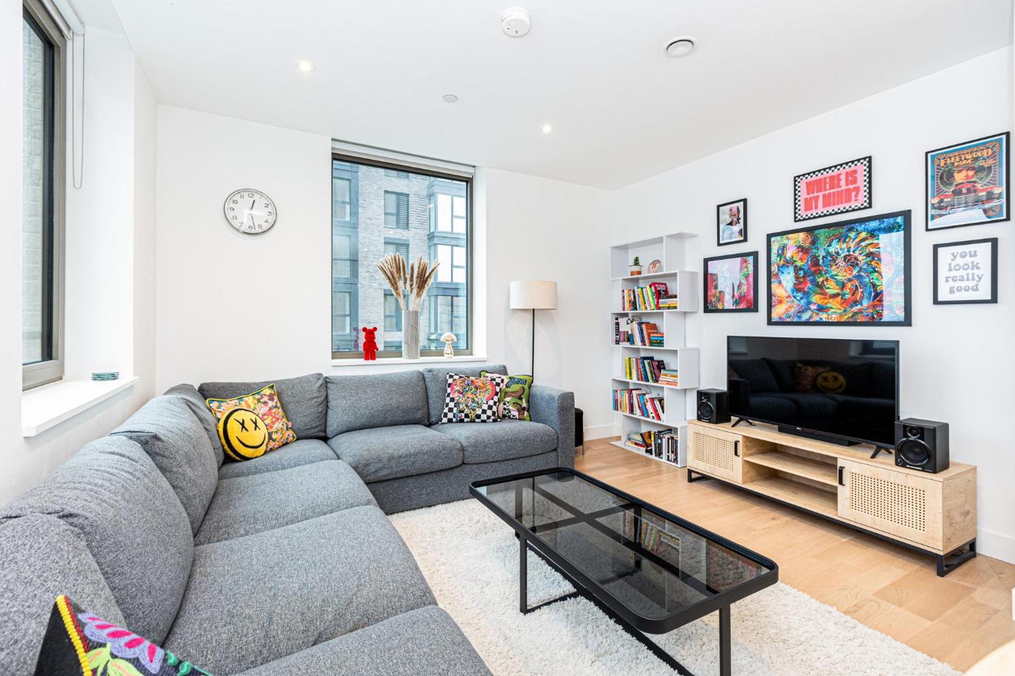 Apartment Gorgeous 1br With Balcony, 2min Tottenham Hale Tube