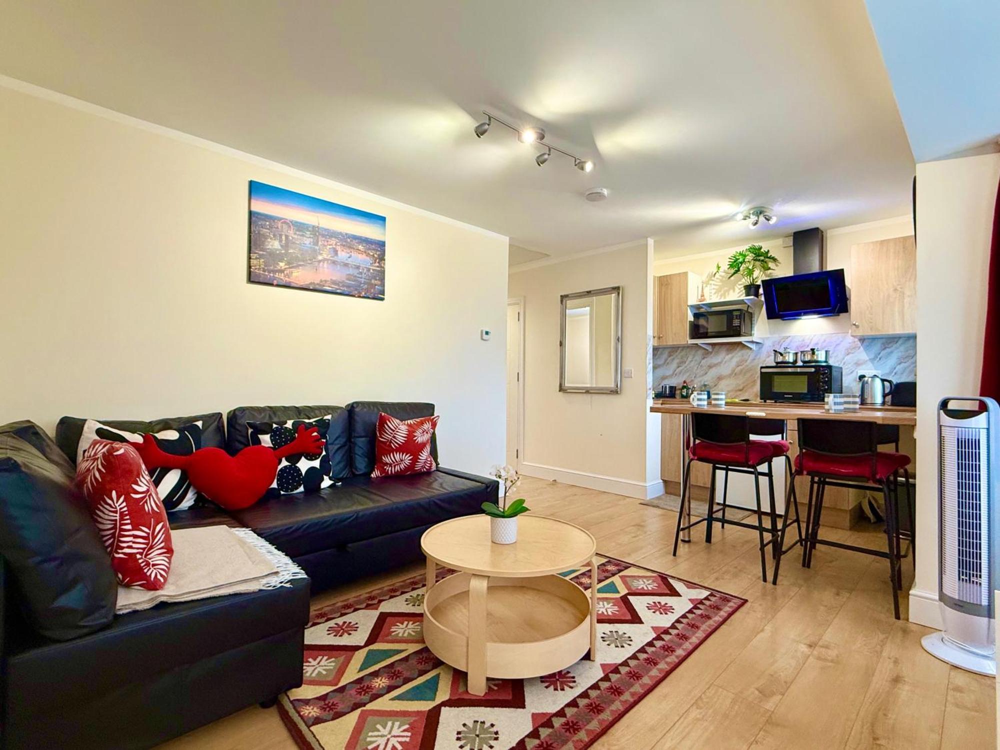 Apartment 1b-sleeps4-freeparking-pets-wifi-london London
