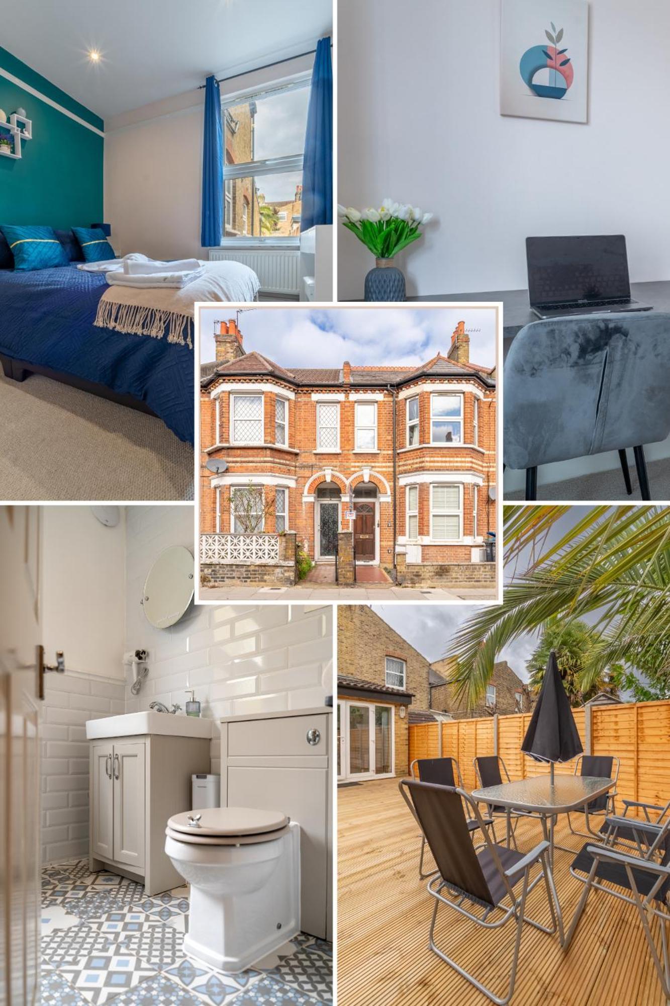 Beautiful 2 Bedroom With Private Garden In Wimbledon - Minutes From * London