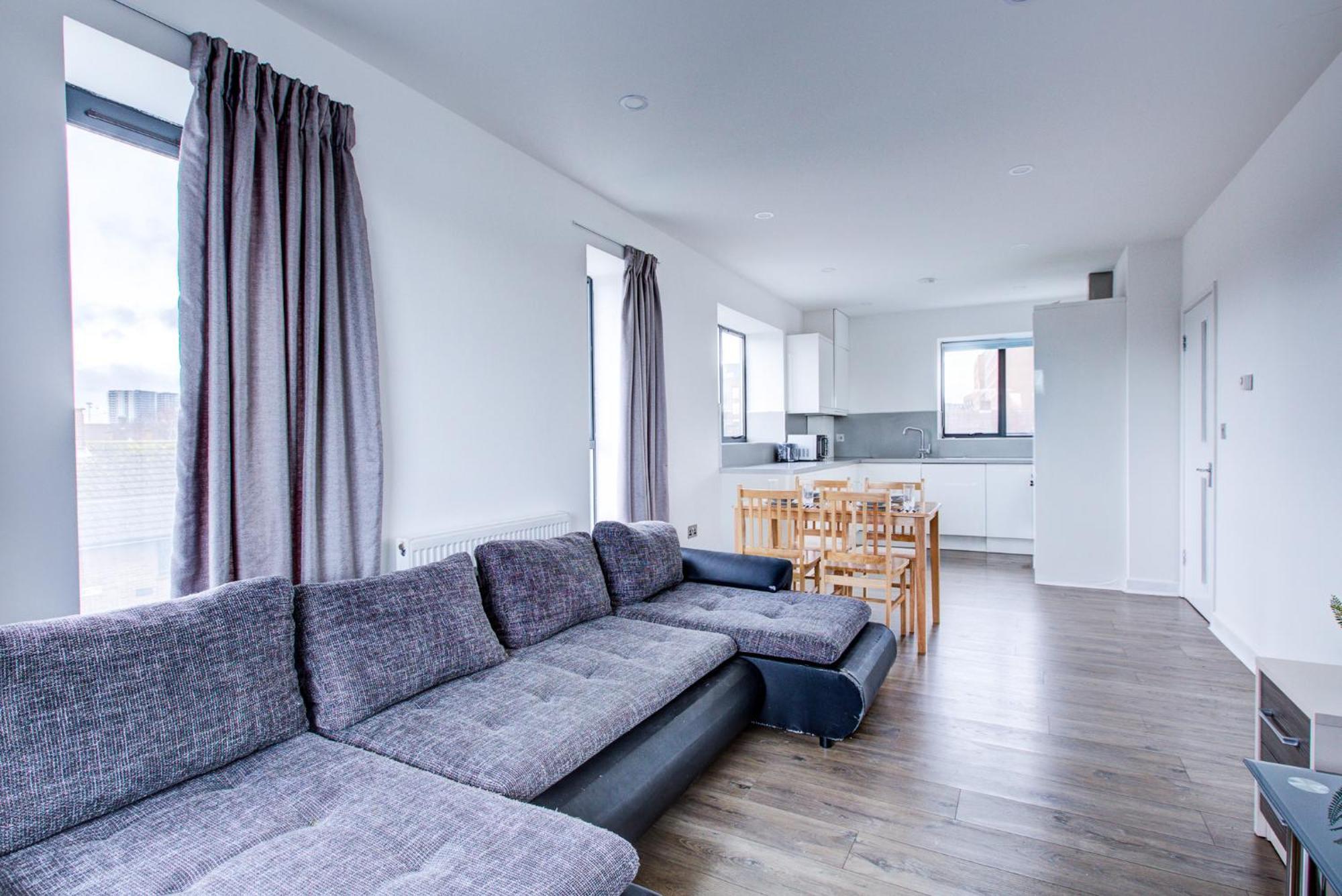Appartement Canning Town 4-person Flat With Free Parking Londen