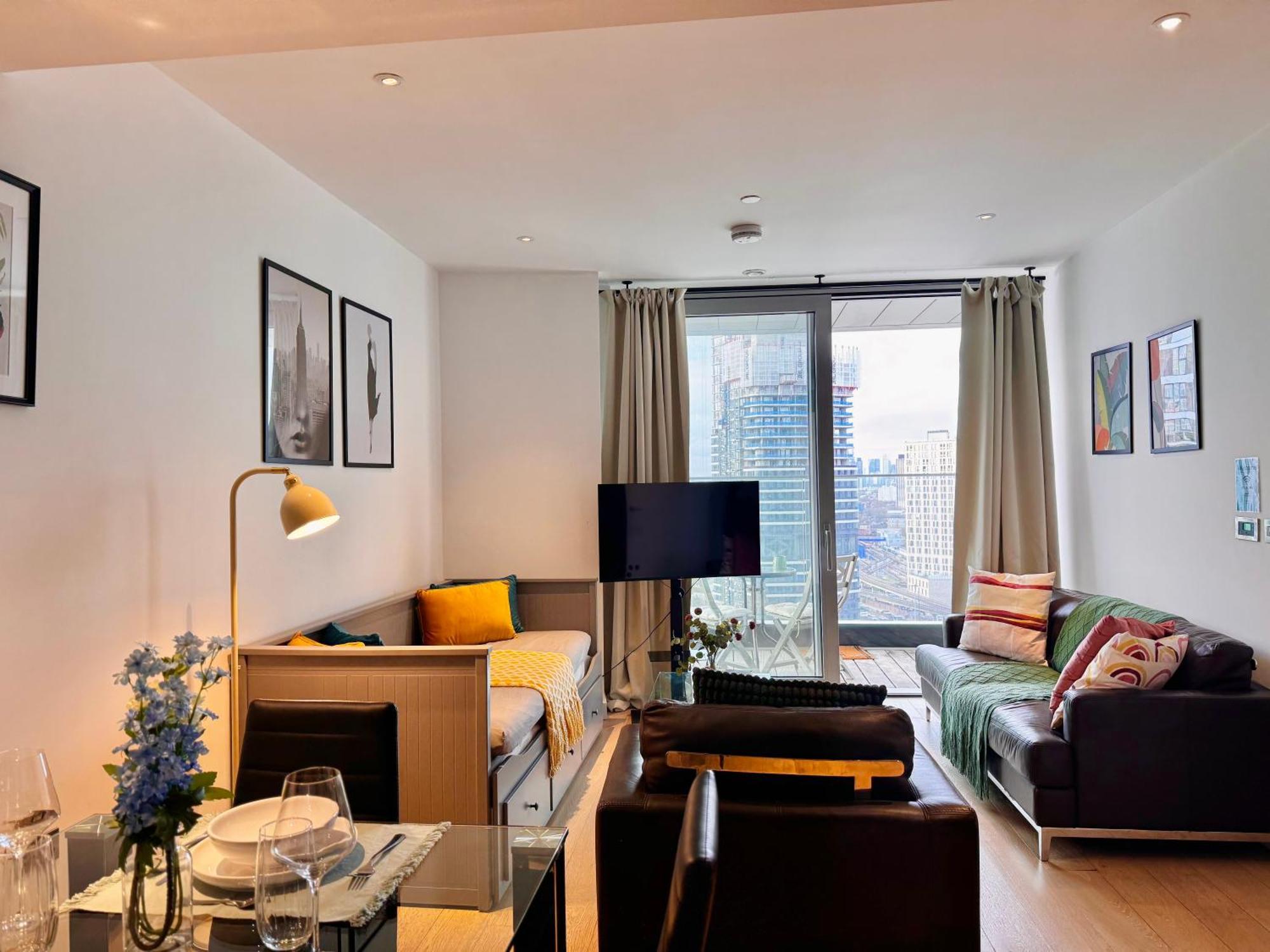 Apartamento Scenic View 1-bed Near Downtown With Free Wifi