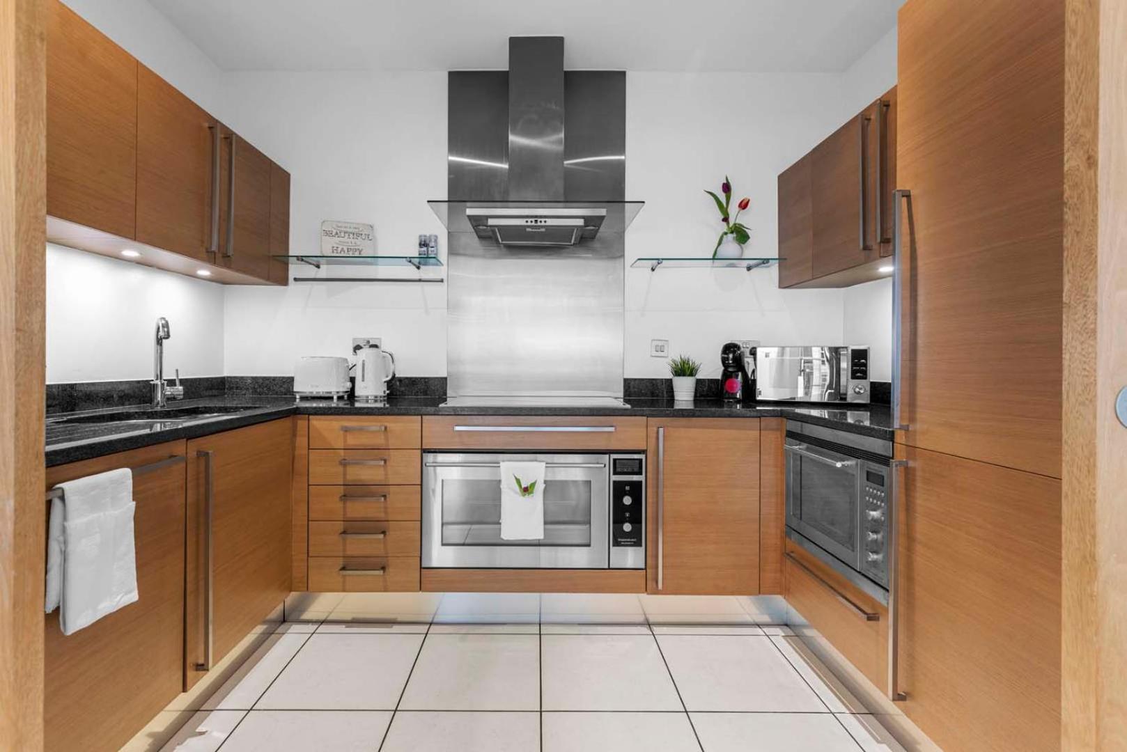 Apartment Elegant Thames-view 2-bed Haven Gym & Balcony