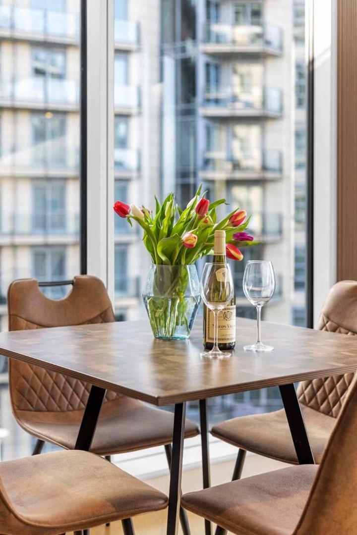 Apartment Elegant Thames-view 2-bed Haven Gym & Balcony