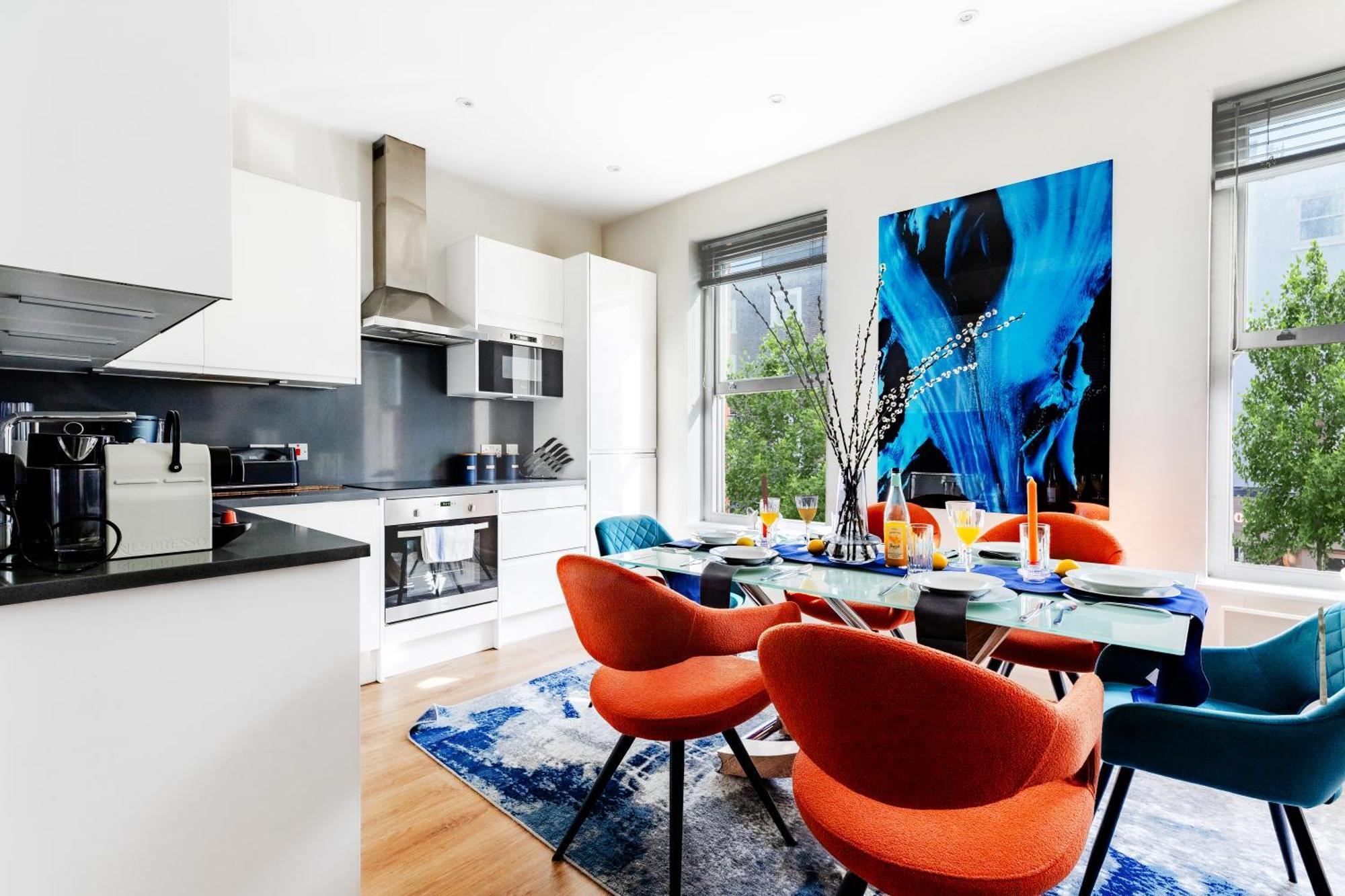 Apartment Architect's Sophisticated Private 3bed 3bath House Off Oxford St *