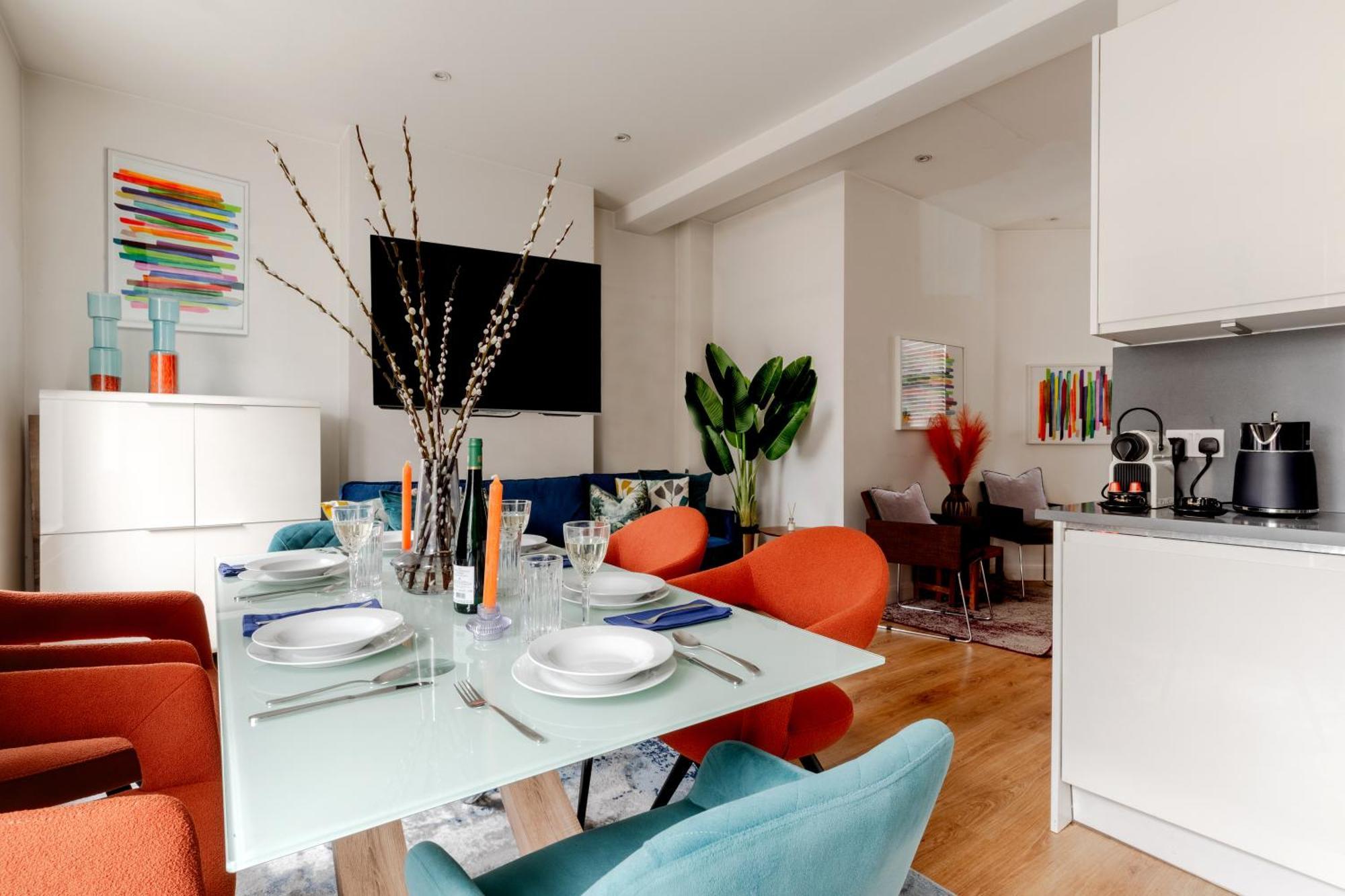 Apartment Architect's Sophisticated Private 3bed 3bath House Off Oxford St London