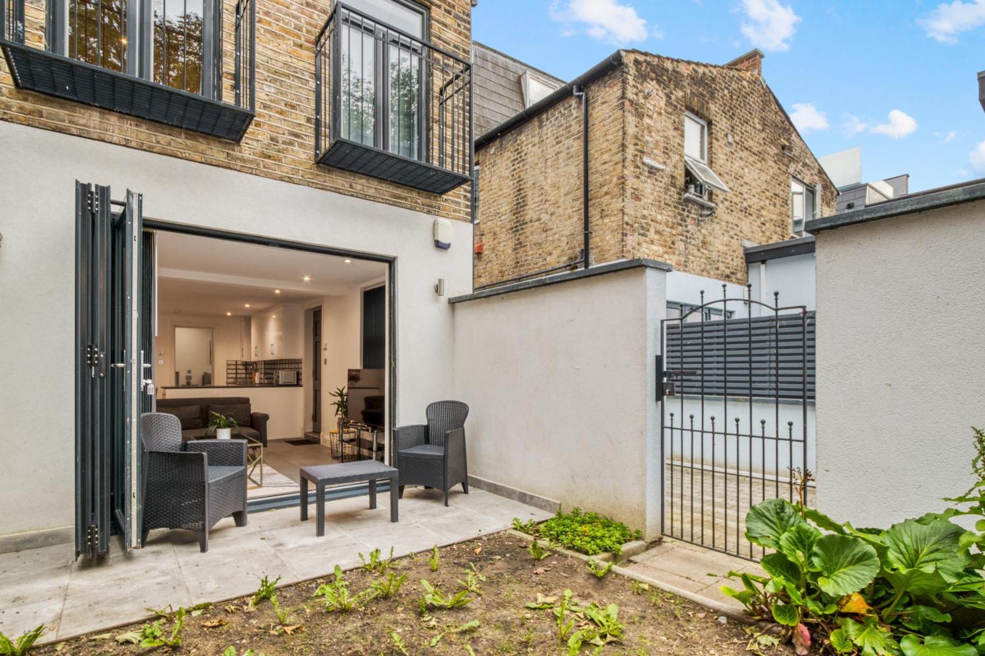 Apartment Stylish Beauty Ground Floor 1br 1ba Private Garden London