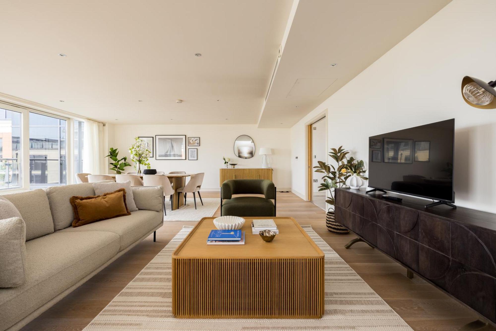 Appartement The Thames View - Stunning 3bdr With Terrace Londen