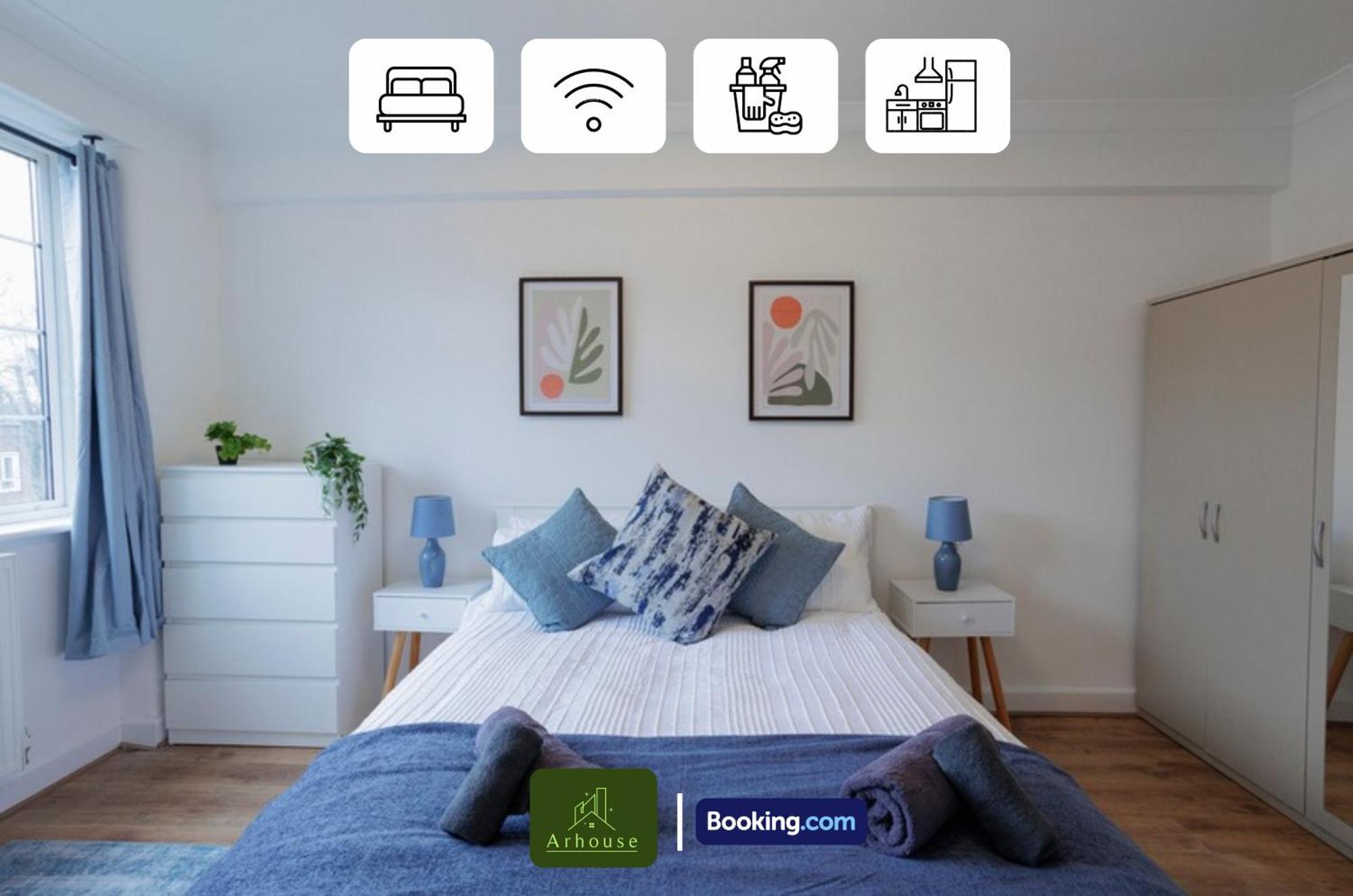 Appartement 2 Bedroom By Arhouse Short Lets & Serviced Highbury With Free Wifi *