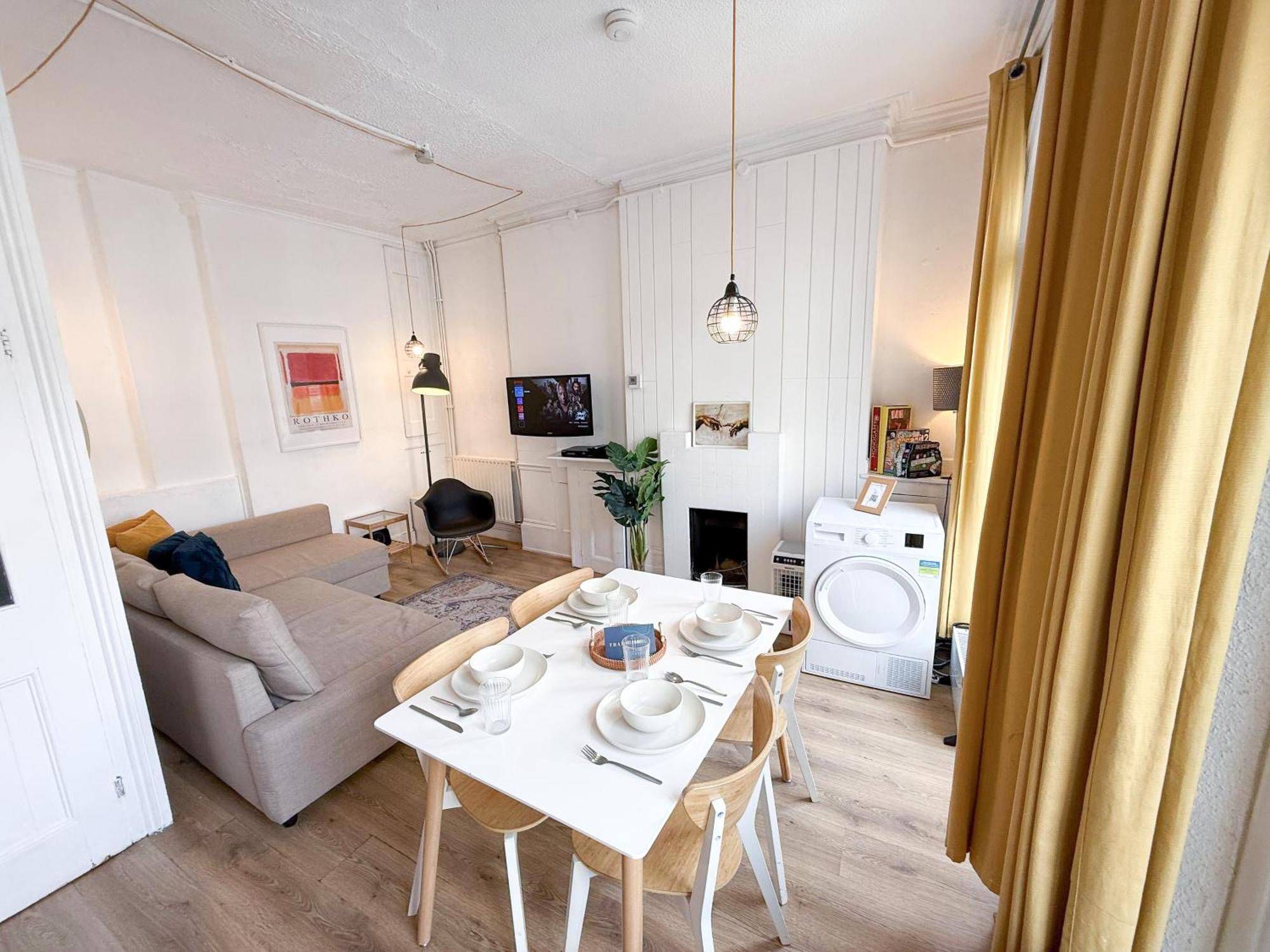 Chic 2-bedroom Flat In Farringdon Barbican Centre Ferienhaus London