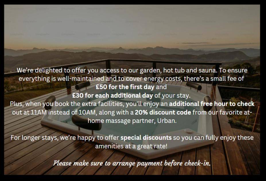 Double W/projector & Garden Hot Tub * Londres