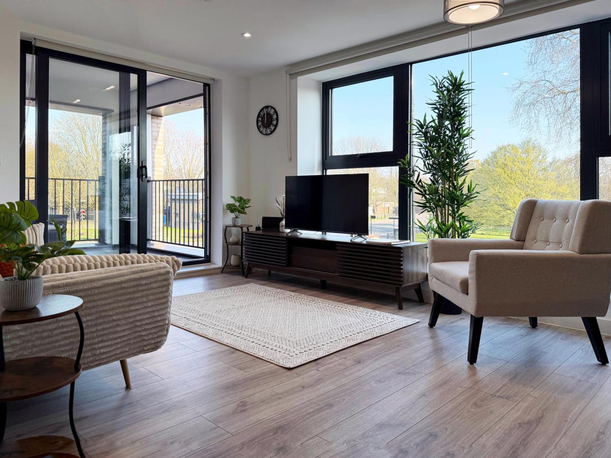 Apartment Ellie Place In Woolwich - 3 Double Beds, Ideal For Families *