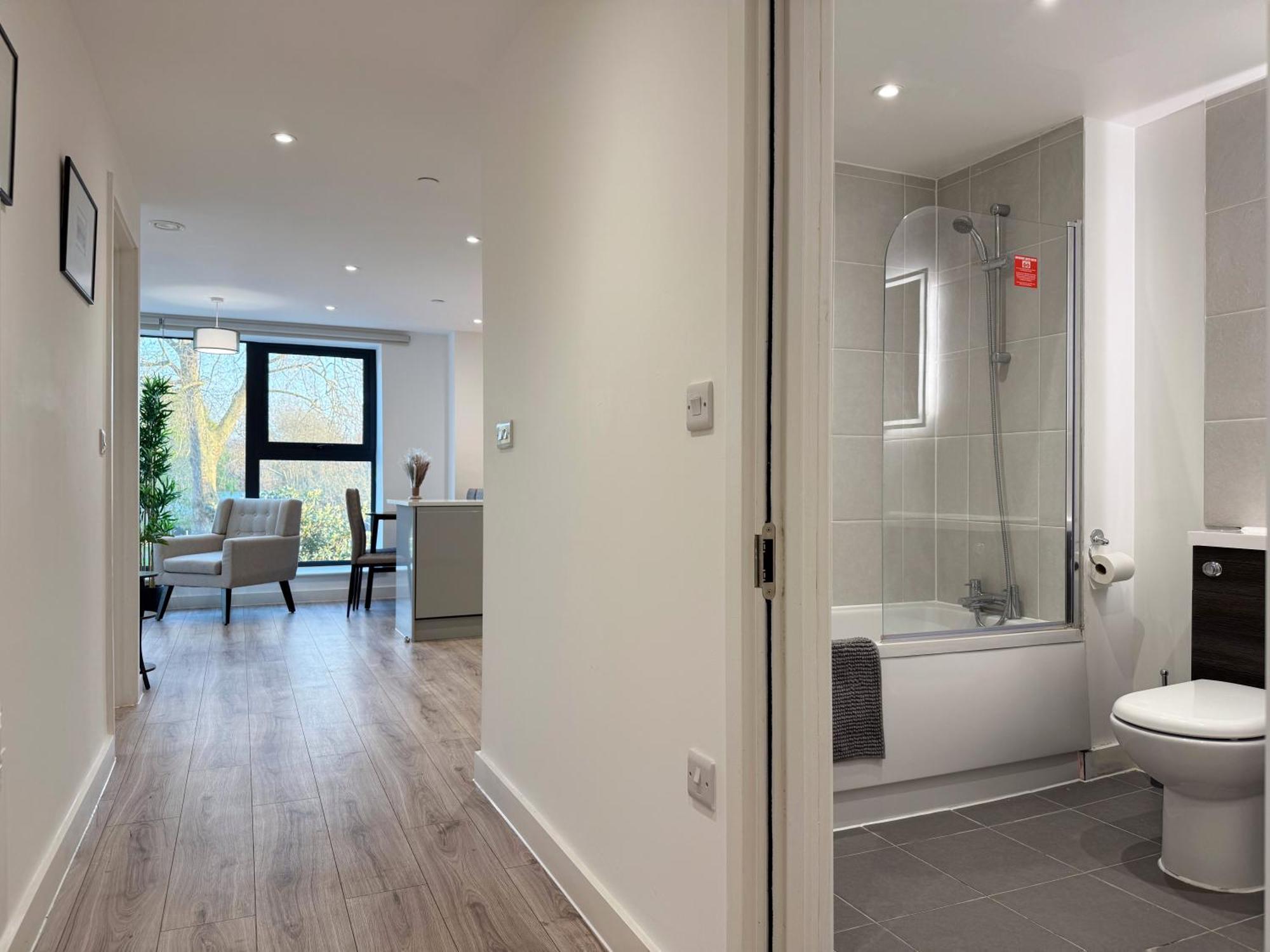 Apartment Ellie Place In Woolwich - 3 Double Beds, Ideal For Families London