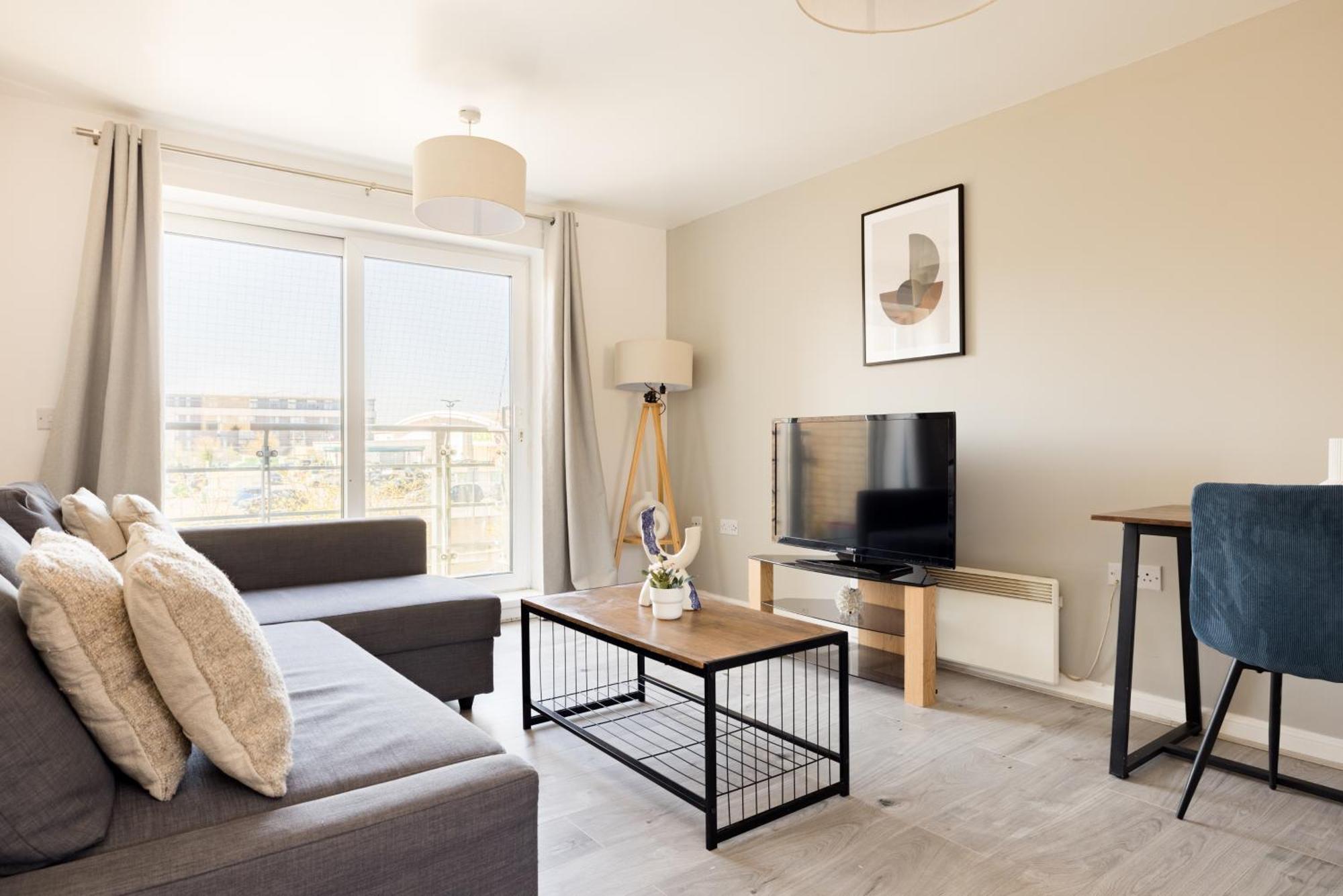 Apartment Elegant 2-bedroom Flat In The Heart Of Wembley *