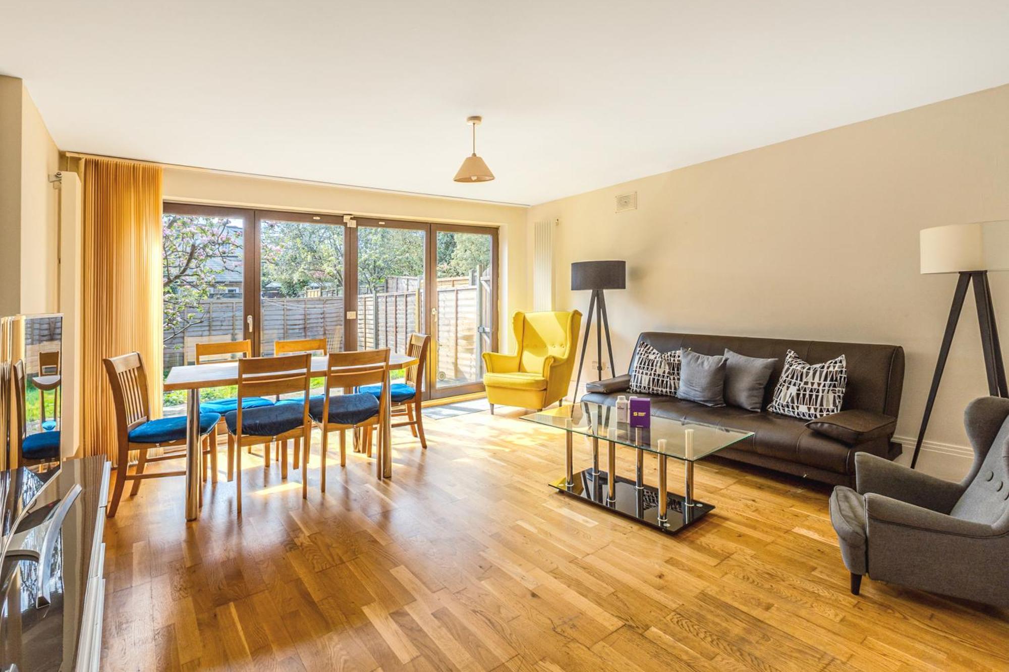 Apartment Serene 1br Wimbledon With Private Garden & Parking