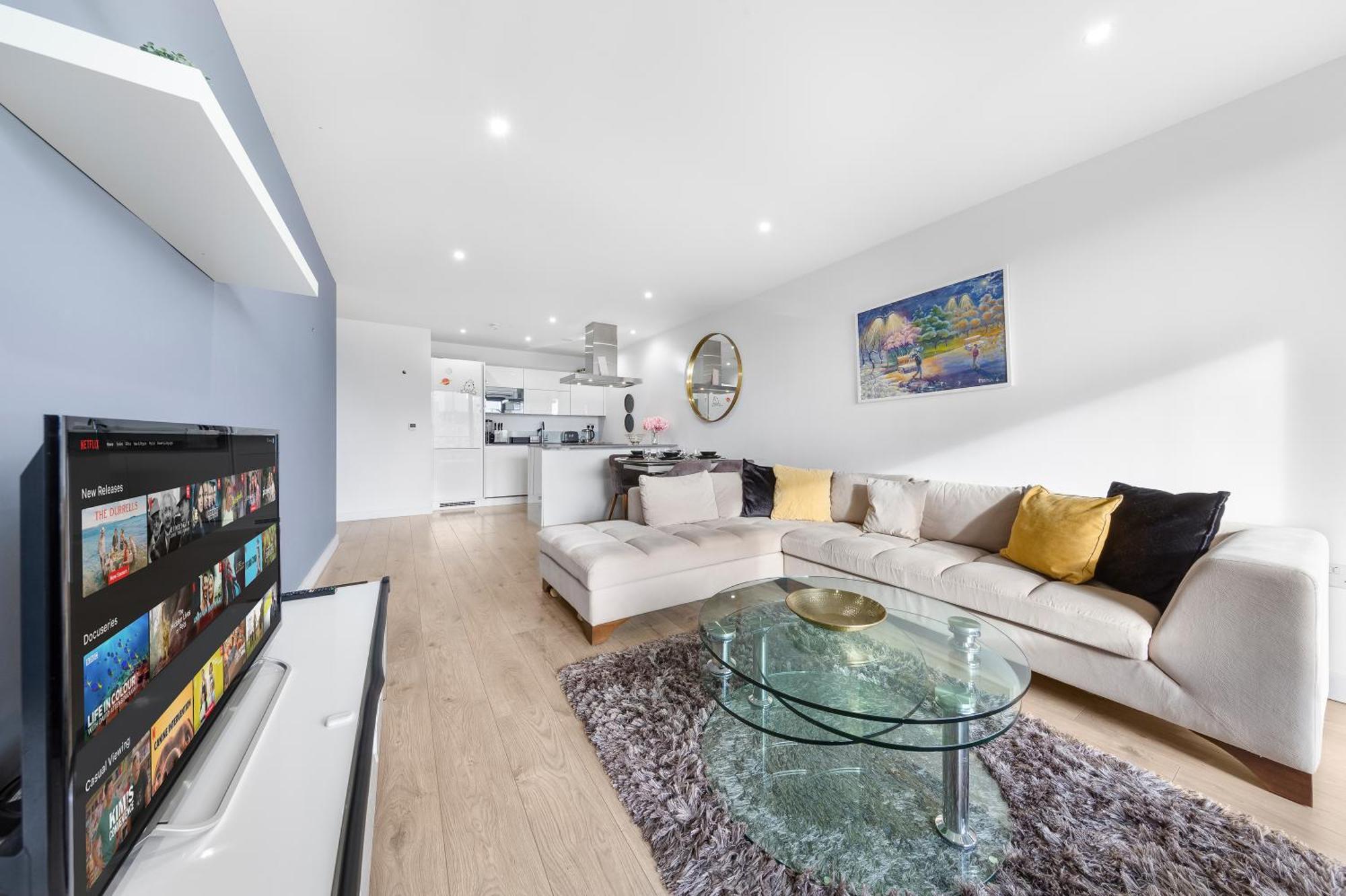 Apartment Spacious Modern 2br In The Heart Of London