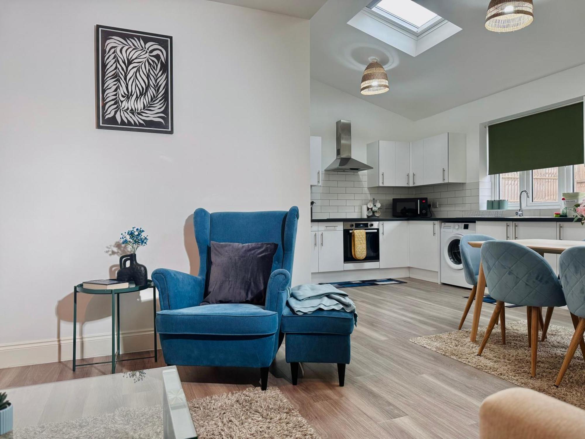 Cosy 1-bed Flat 30min To & Parking Appartement *