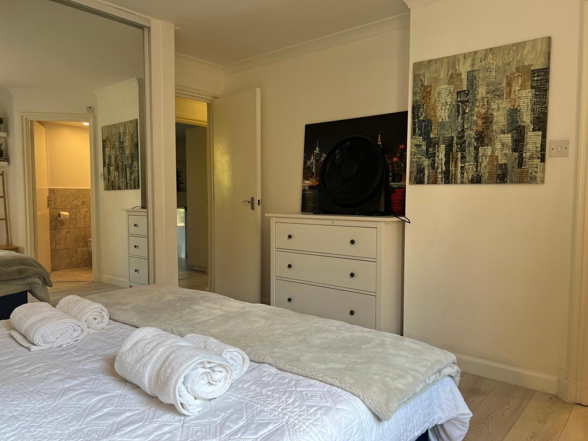 Leilighet Tower Bridge King Bed En-suite With Parking And Balcony