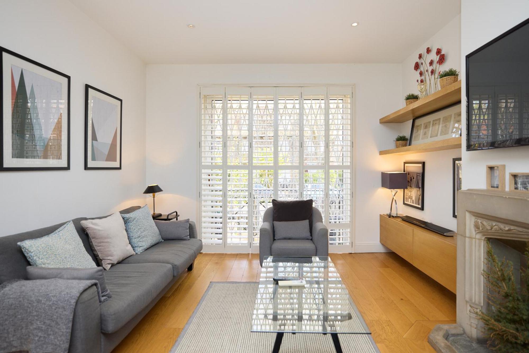 The Porchester Gardens - Modern&bright 4bdr With Garden&parking Apartment *