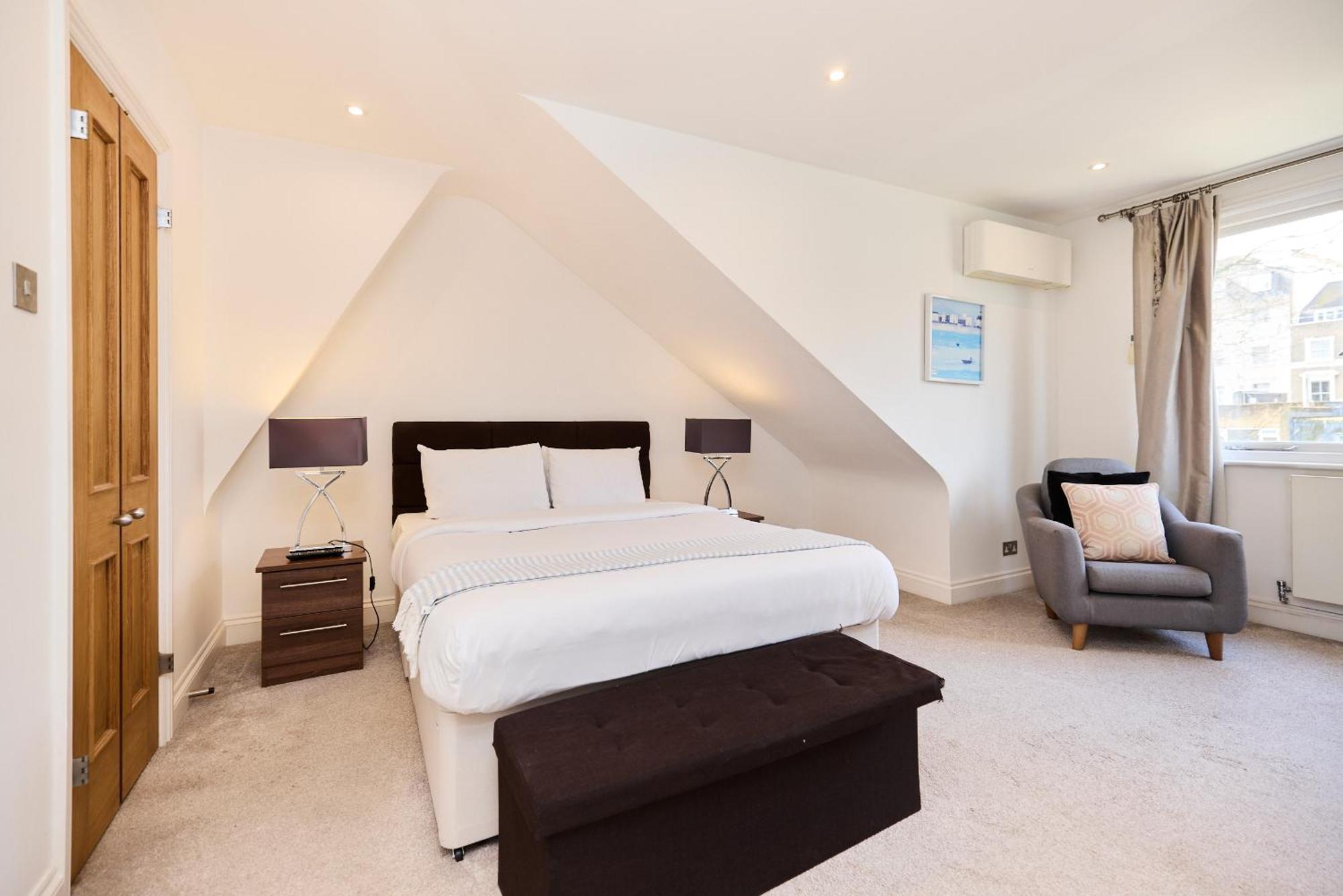 The Porchester Gardens - Modern&bright 4bdr With Garden&parking Apartment London