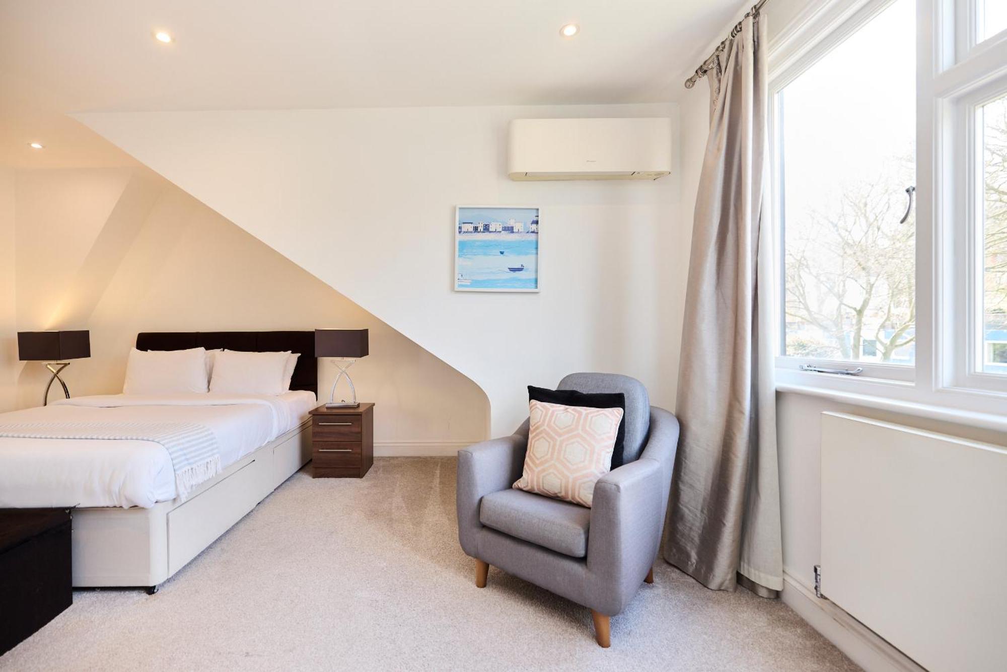 Apartment The Porchester Gardens - Modern&bright 4bdr With Garden&parking London