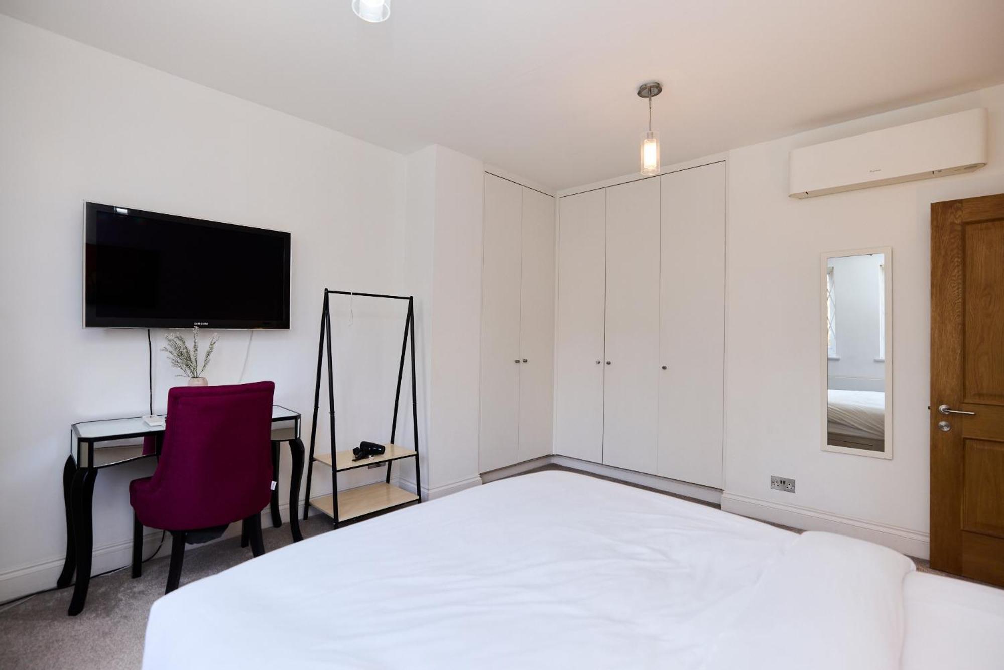 Apartment The Porchester Gardens - Modern&bright 4bdr With Garden&parking London