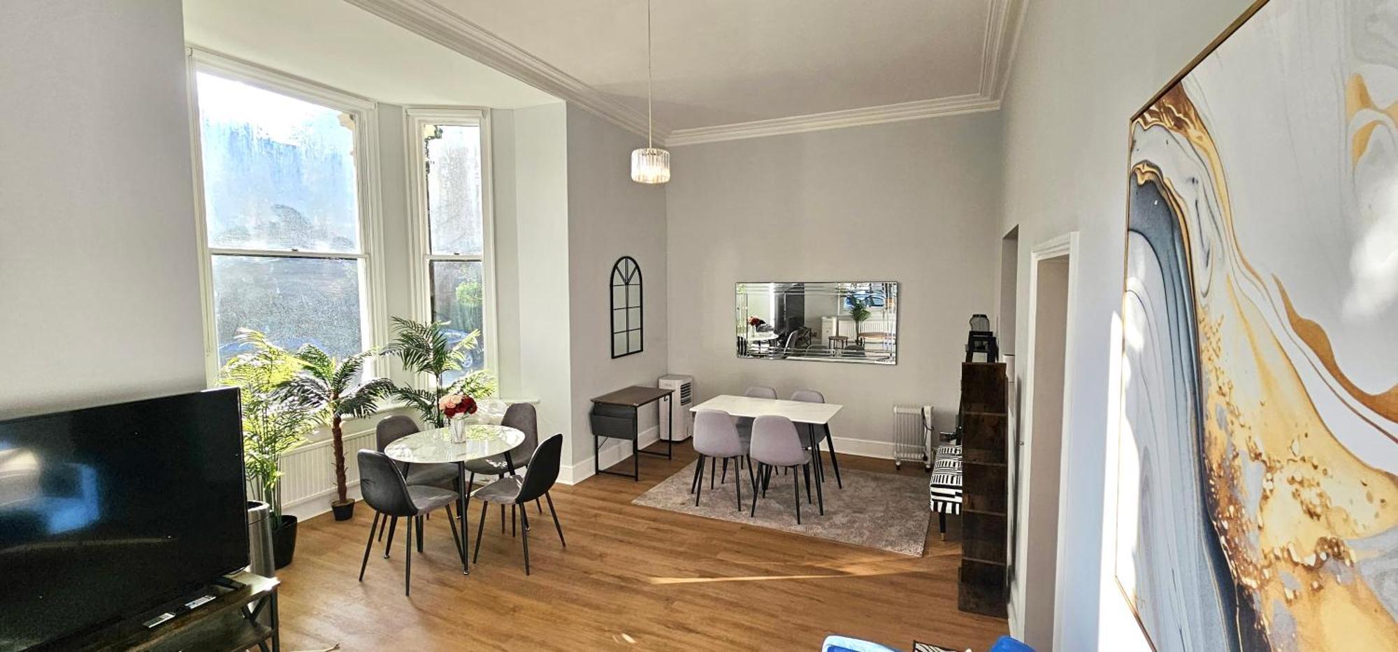 Leilighet Kensington 2Bed Stucco Bright Large High Ceilings - Luxurylondonstays