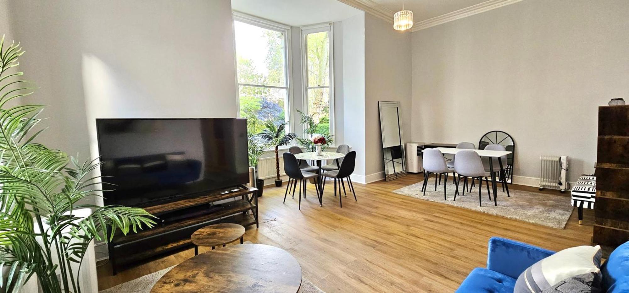 Leilighet Kensington 2Bed Stucco Bright Large High Ceilings - Luxurylondonstays