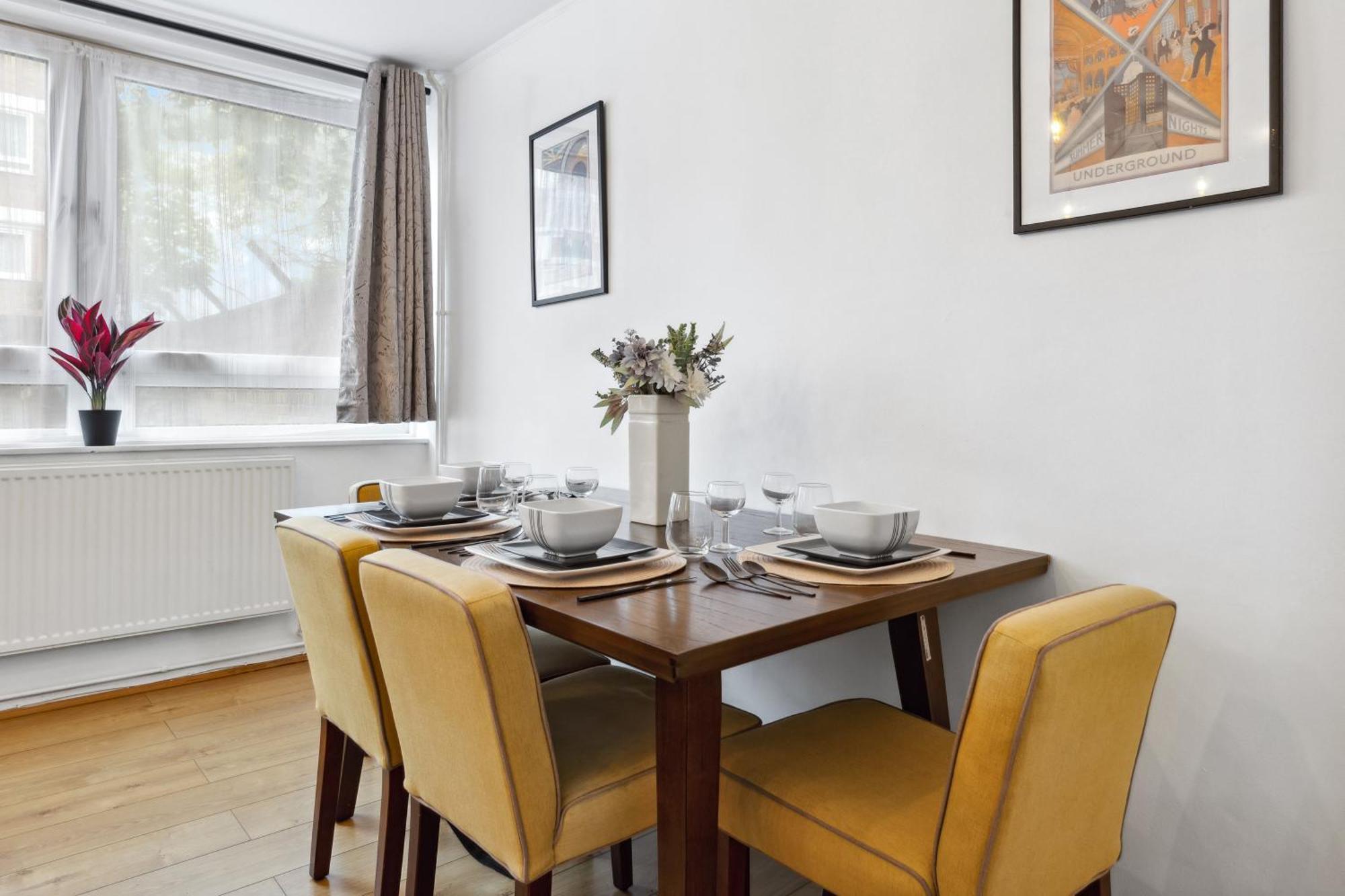 Apartment Spacious 3-bed Near Shoreditch With Parking *
