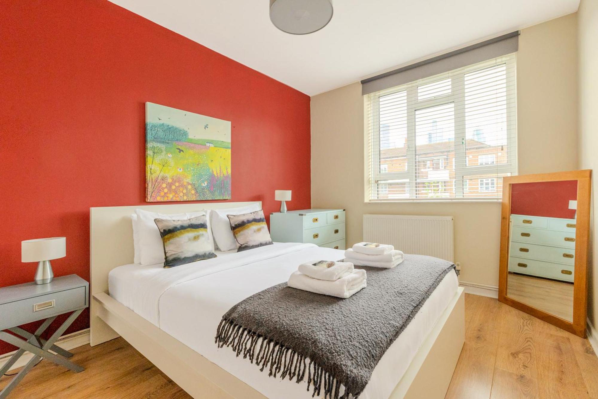 Bright Modern 1 Bedroom Flat, 5 Min To Vauxhall St * Londen