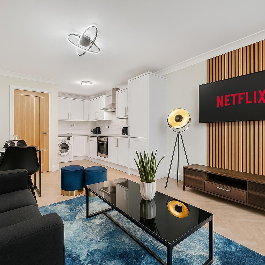 Stylish 3-bedroom Greenwich 2 Bath Pad & Free Parking Londen