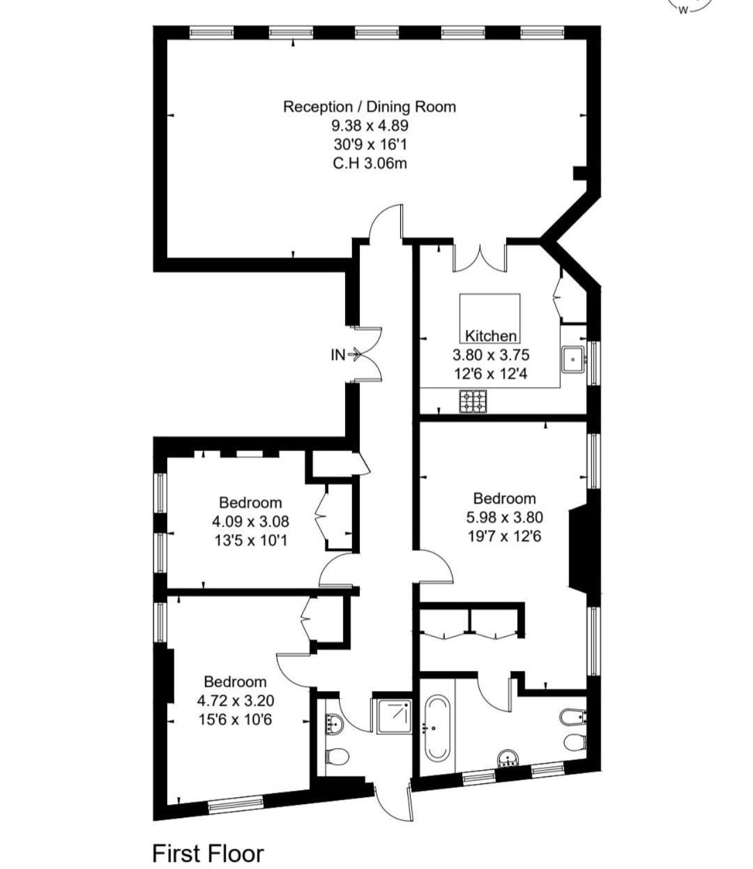 Fabulous 3 Bed In Kensington London