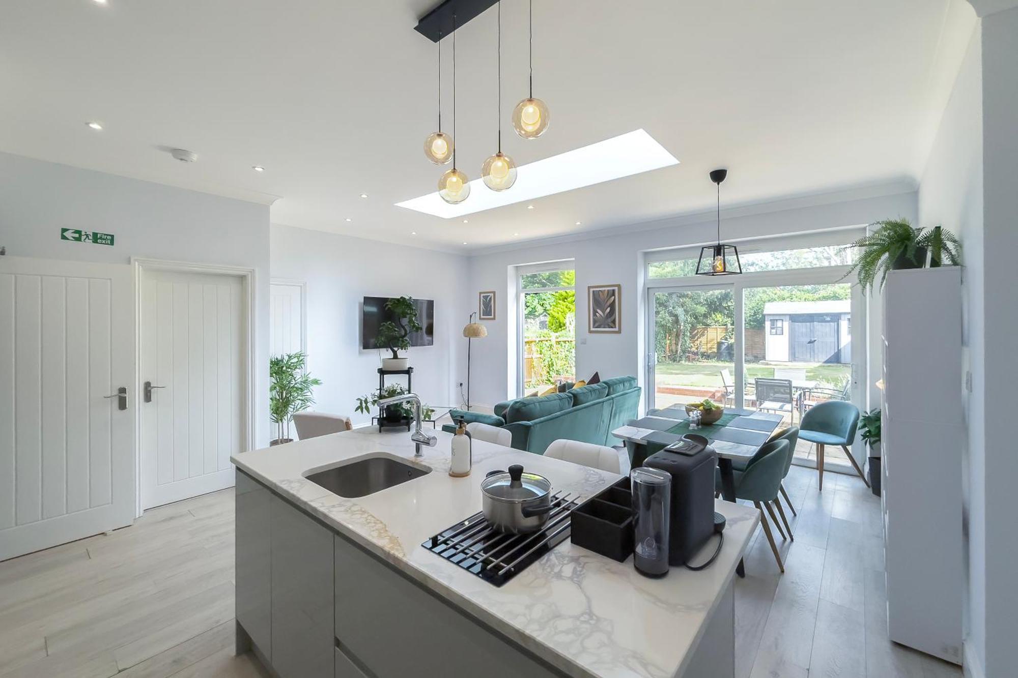 Appartement 5 Bedroom Garden Hse Near Tube & Hampstead Heath *